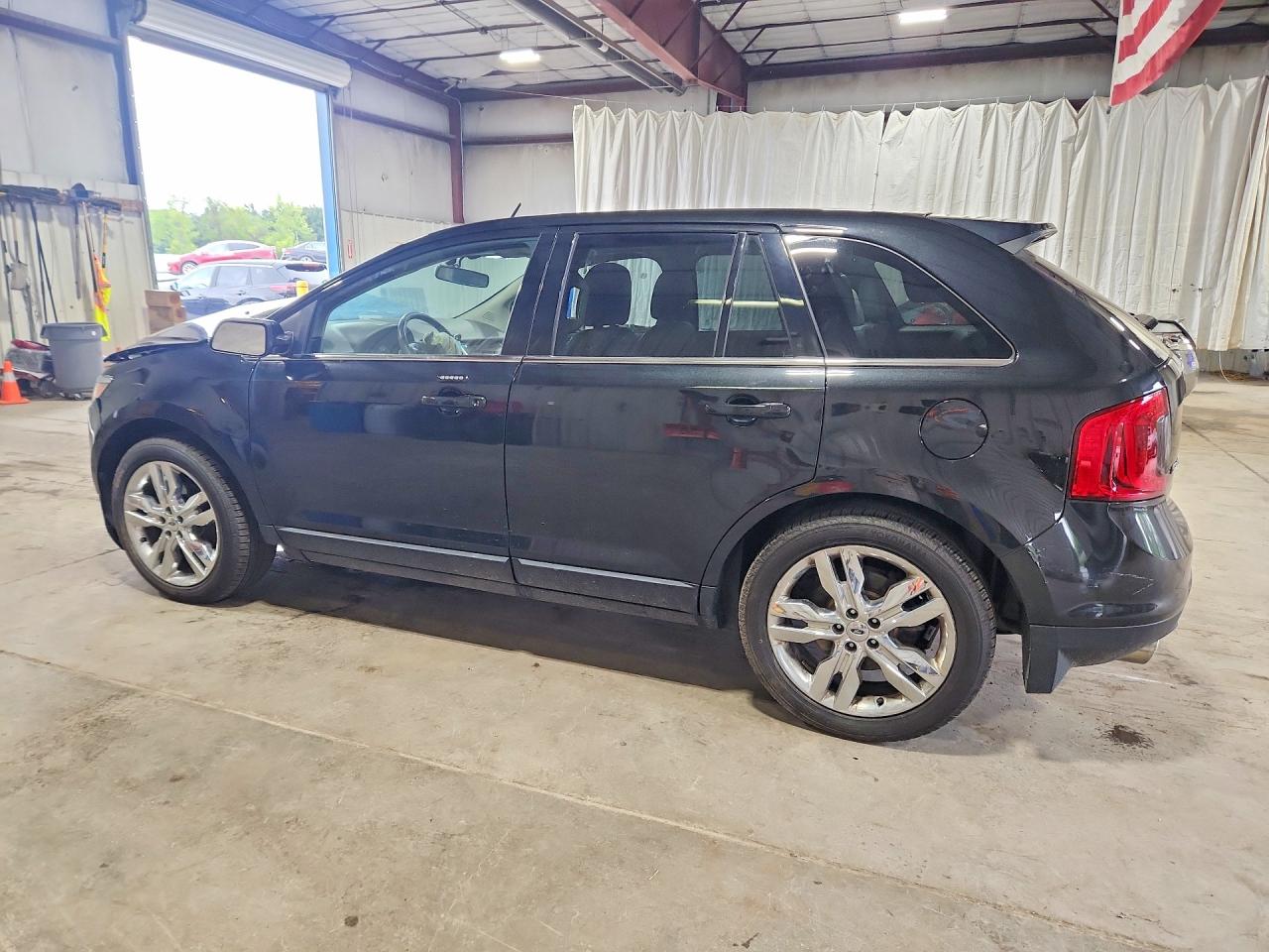 2012 Ford Edge Limited Черный vin: 2FMDK4KC7CBA94600
