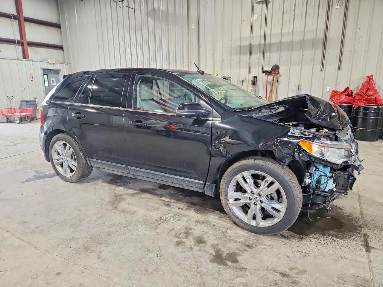 2012 Ford Edge Limited Черный vin: 2FMDK4KC7CBA94600