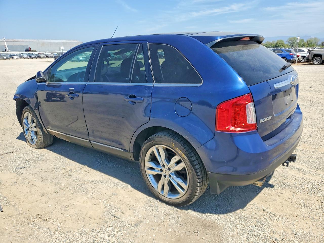 2012 Ford Edge Limited Blue vin: 2FMDK4KC7CBA95990