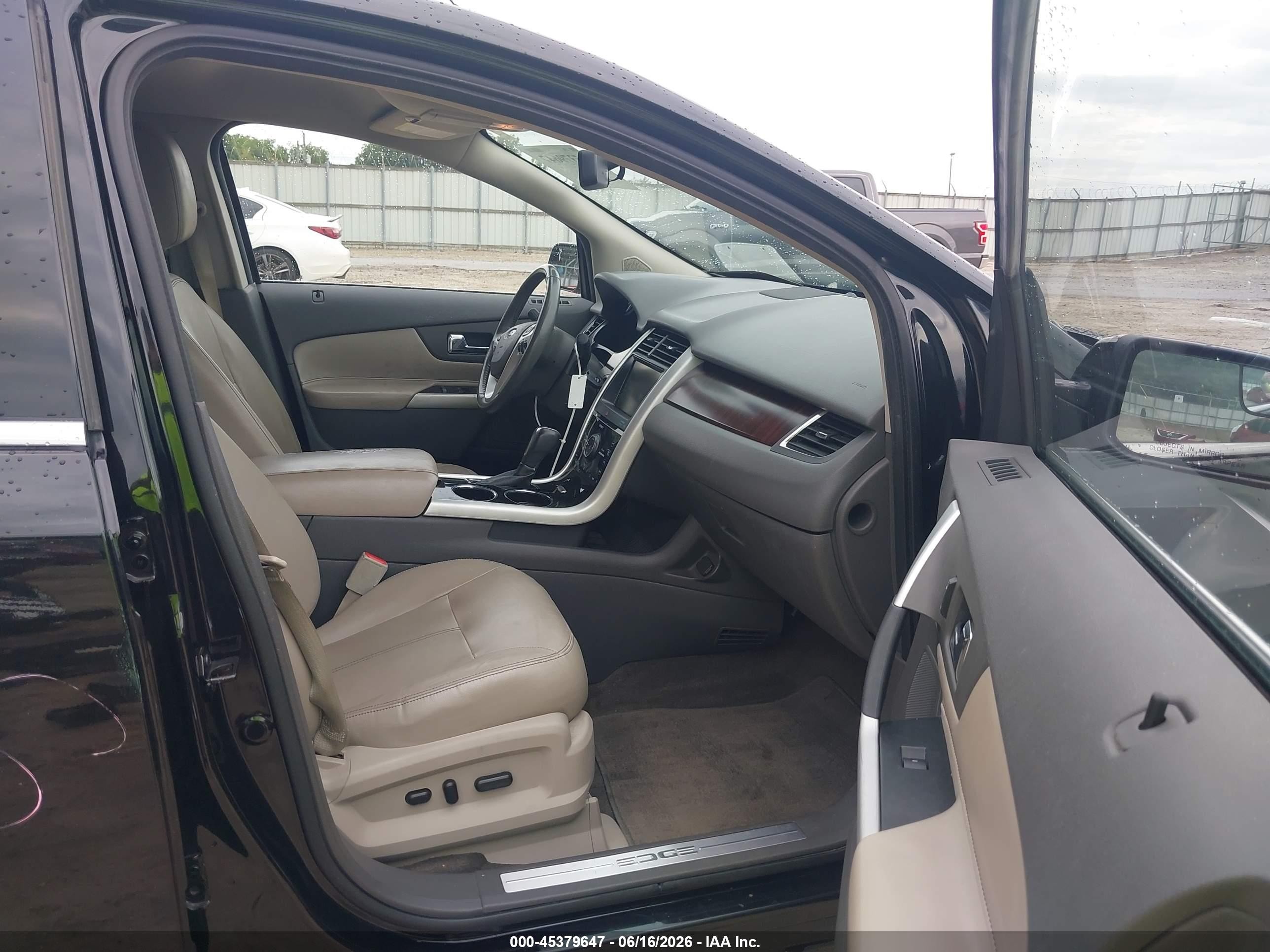 2013 Ford Edge Limited Black vin: 2FMDK4KC7DBA03567