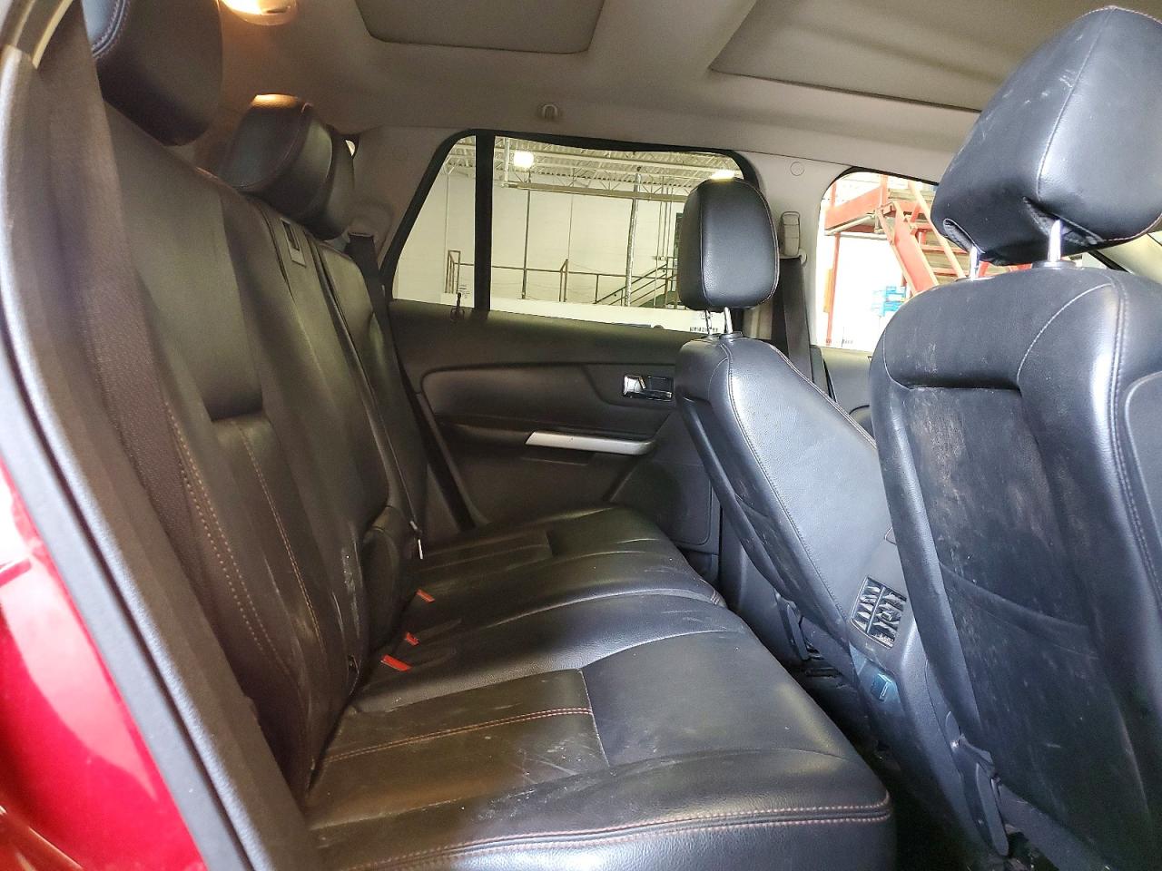 2013 Ford Edge Limited Red vin: 2FMDK4KC7DBA12818