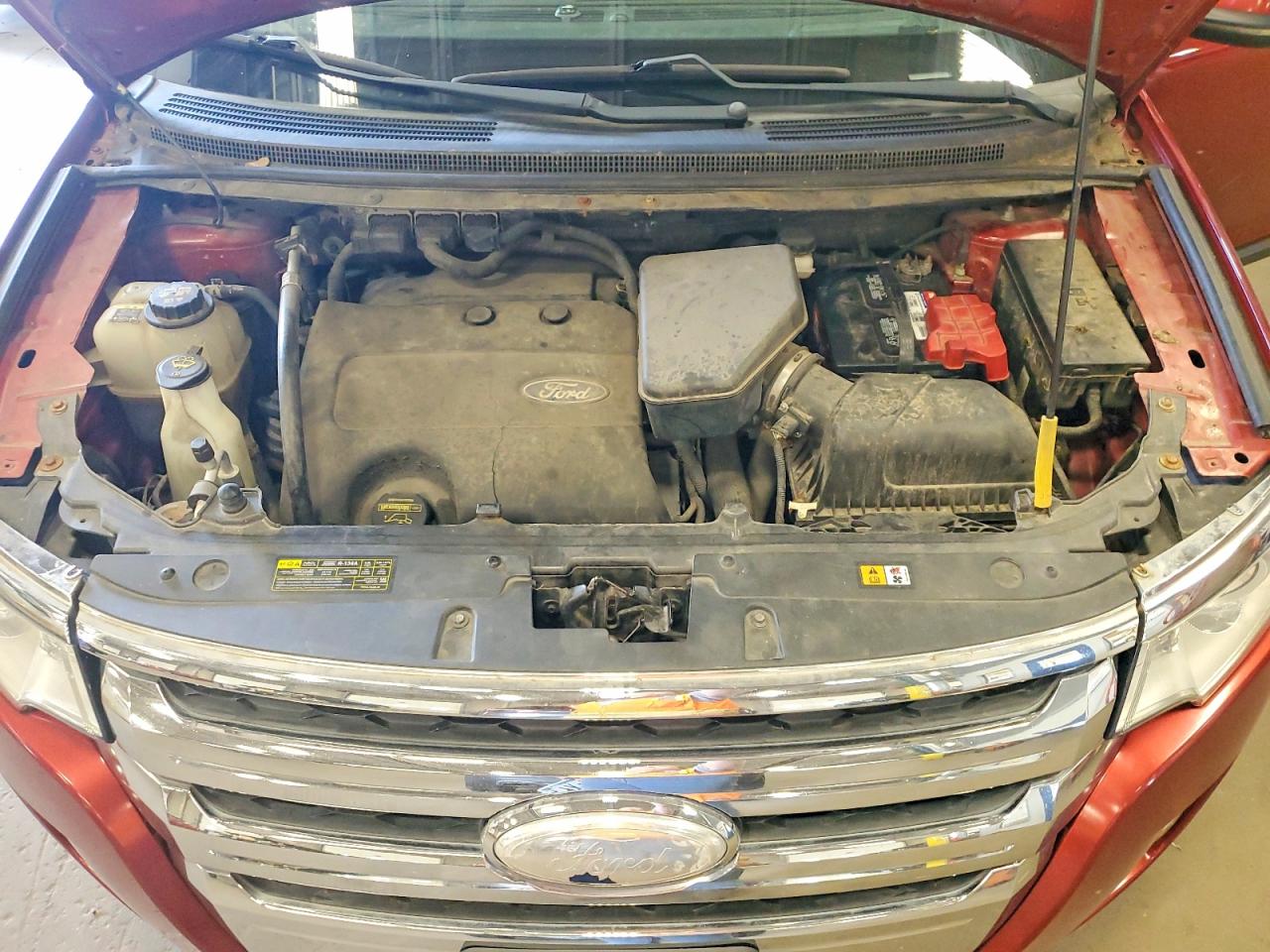 2013 Ford Edge Limited Red vin: 2FMDK4KC7DBA12818