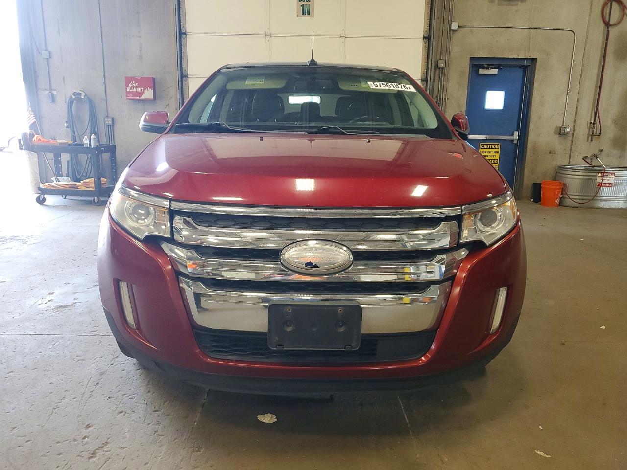 2013 Ford Edge Limited Red vin: 2FMDK4KC7DBA12818