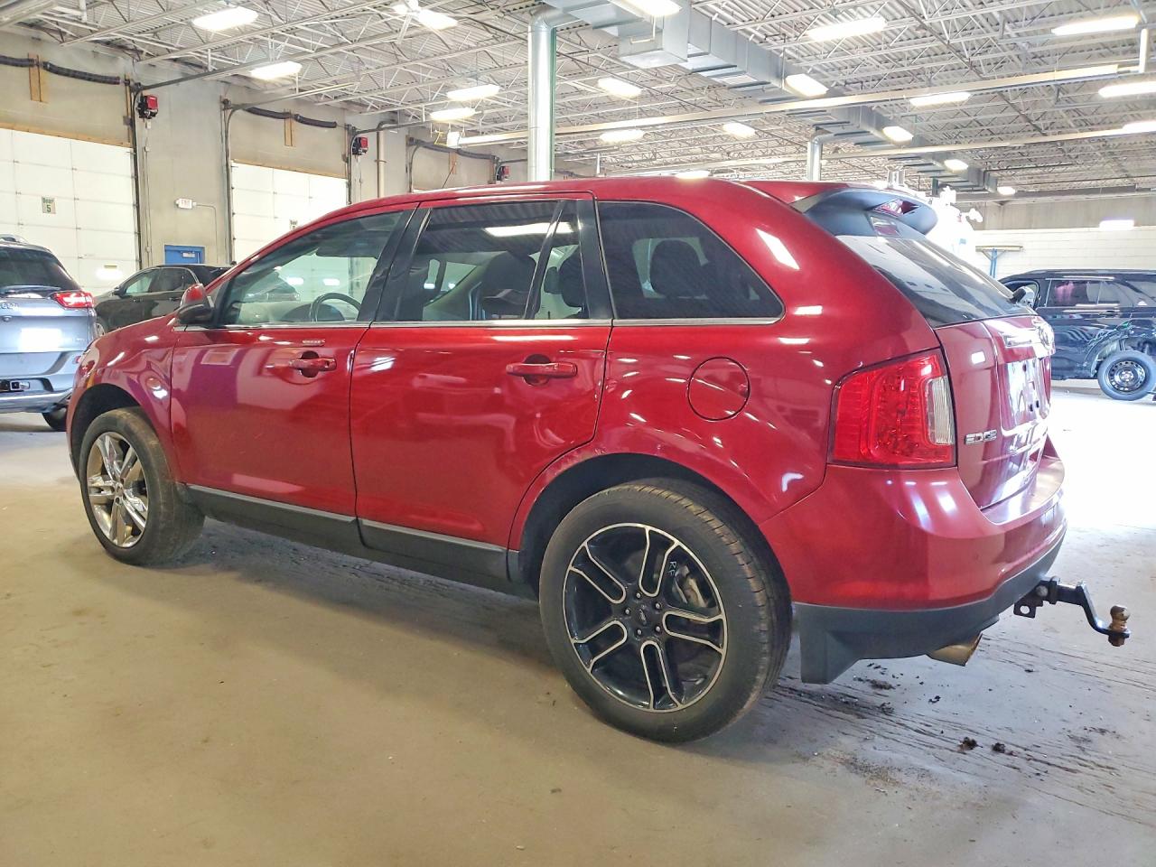 2013 Ford Edge Limited Red vin: 2FMDK4KC7DBA12818