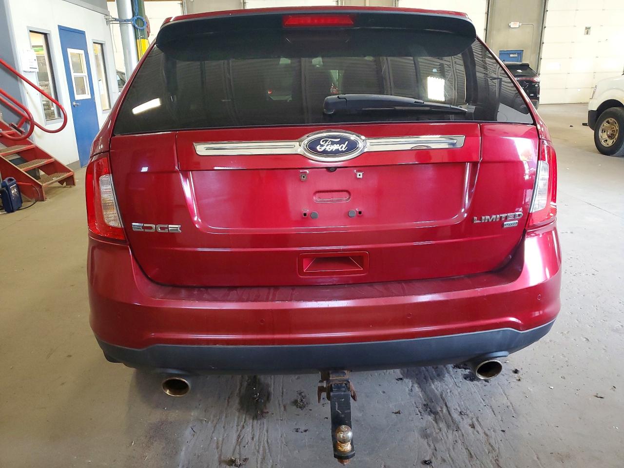 2013 Ford Edge Limited Red vin: 2FMDK4KC7DBA12818