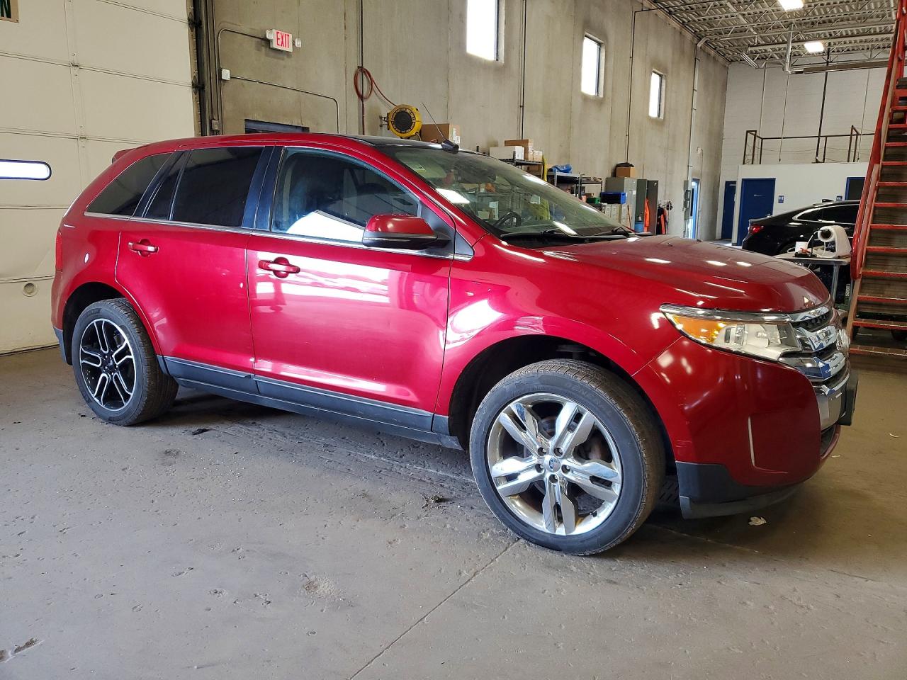 2013 Ford Edge Limited Red vin: 2FMDK4KC7DBA12818