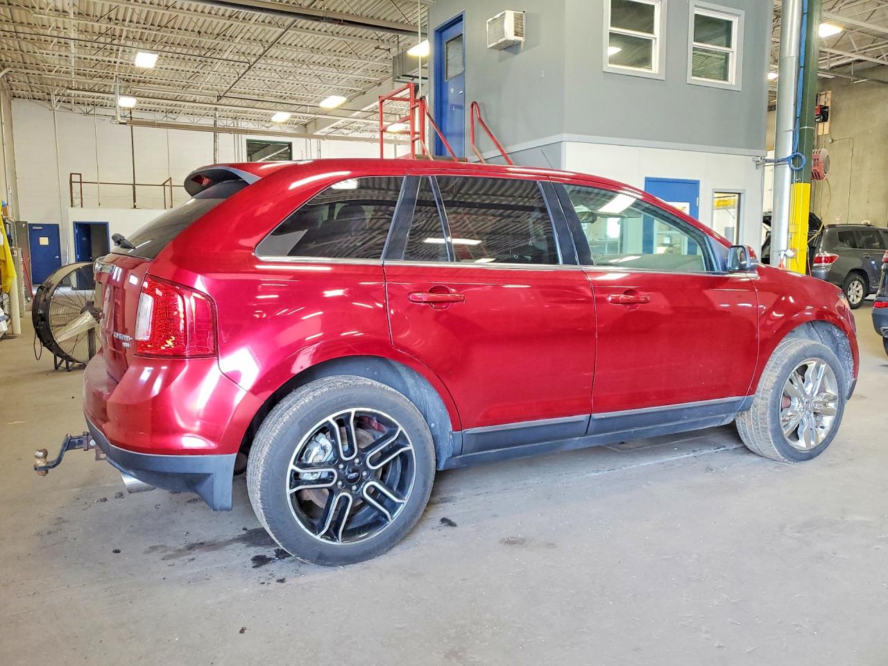2013 Ford Edge Limited Red vin: 2FMDK4KC7DBA12818