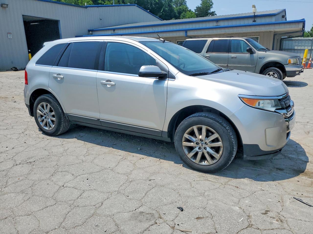 2013 Ford Edge Limited Silver vin: 2FMDK4KC7DBA13709