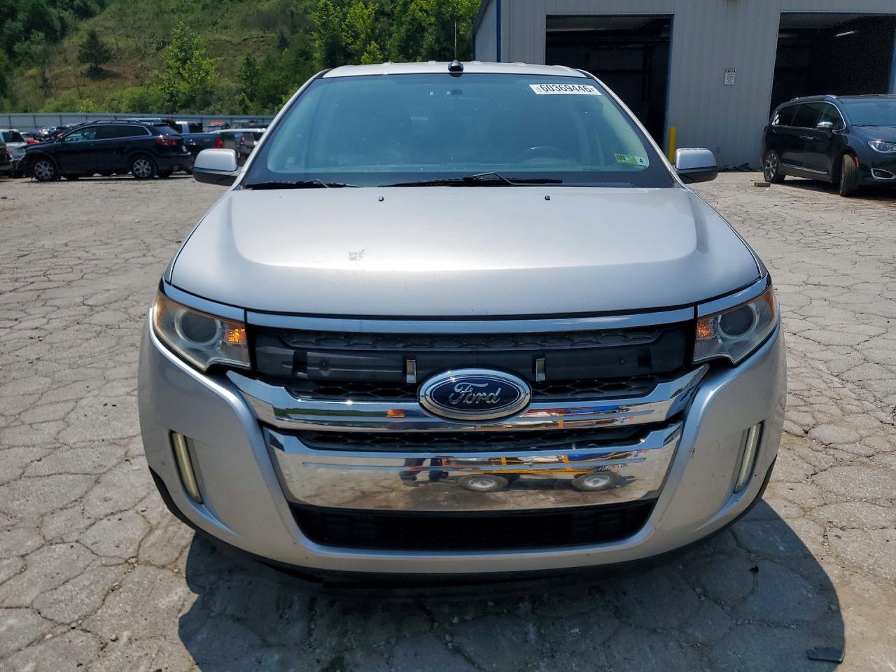 2013 Ford Edge Limited Silver vin: 2FMDK4KC7DBA13709