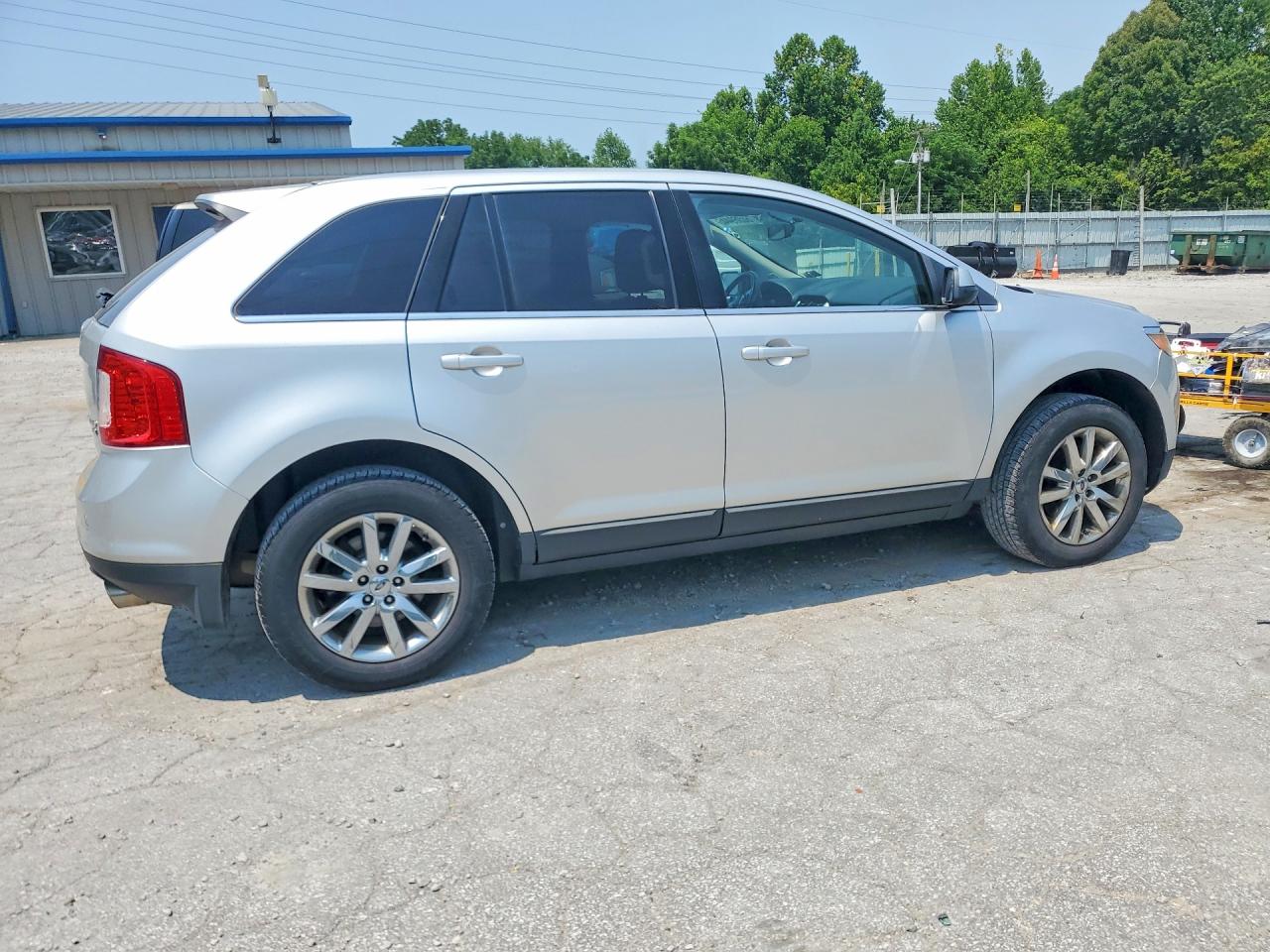 2013 Ford Edge Limited Silver vin: 2FMDK4KC7DBA13709