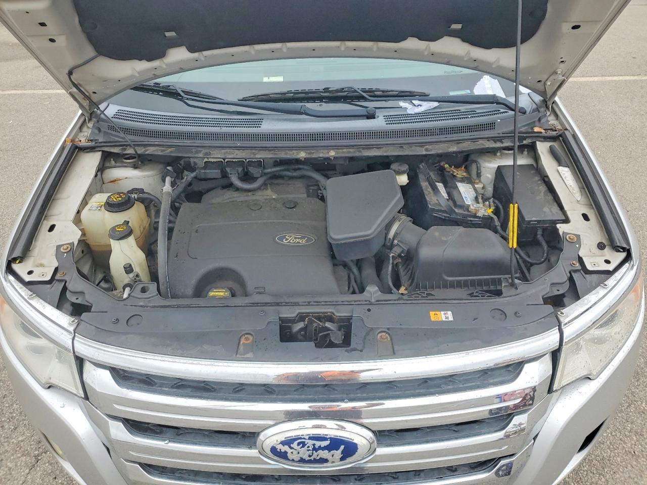 2013 Ford Edge Limited Silver vin: 2FMDK4KC7DBA13970