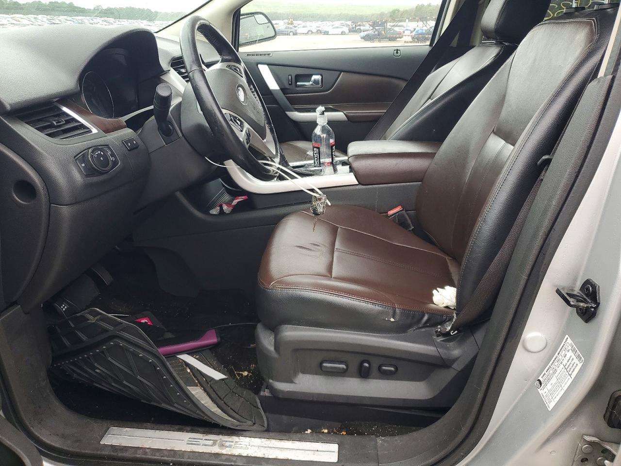 2013 Ford Edge Limited Silver vin: 2FMDK4KC7DBA13970