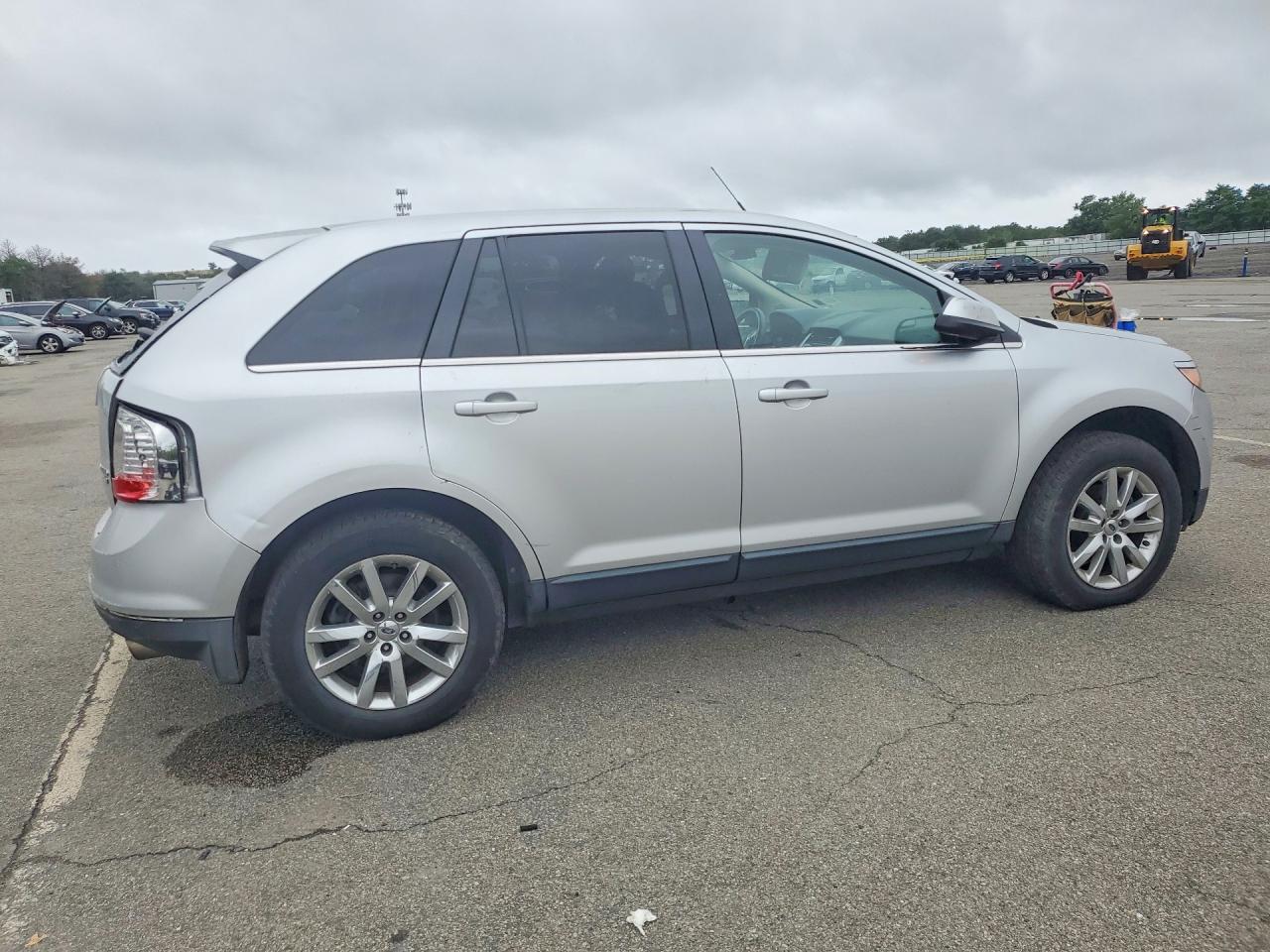 2013 Ford Edge Limited Silver vin: 2FMDK4KC7DBA13970