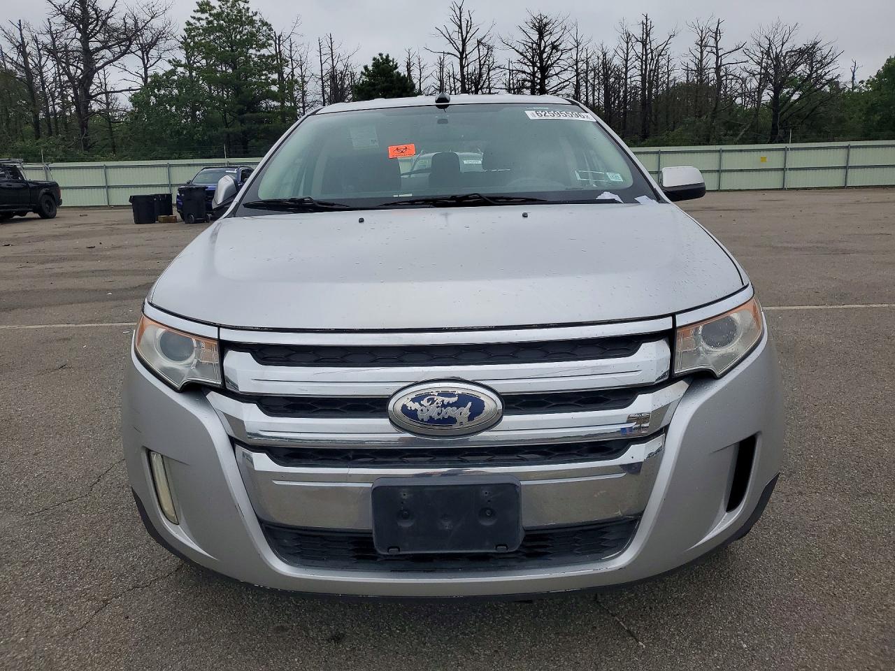 2013 Ford Edge Limited Silver vin: 2FMDK4KC7DBA13970