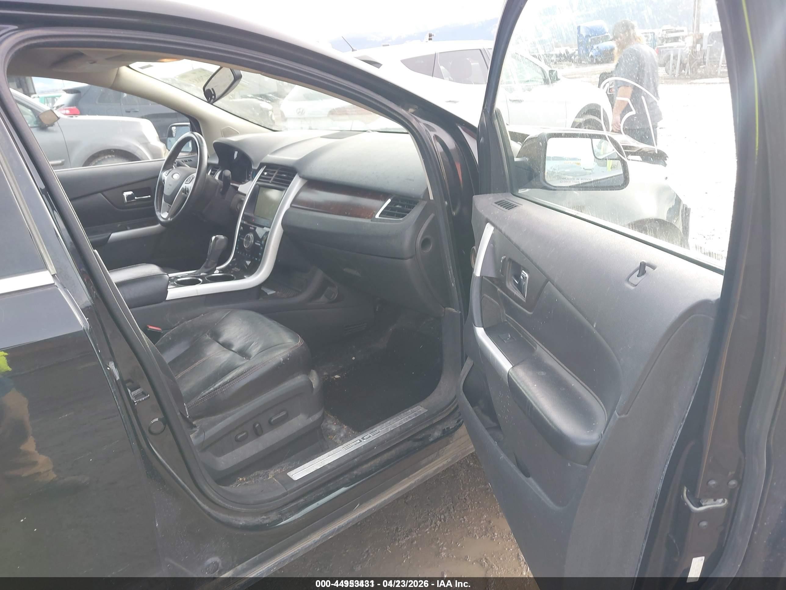 2013 Ford Edge Limited Черный vin: 2FMDK4KC7DBA26296