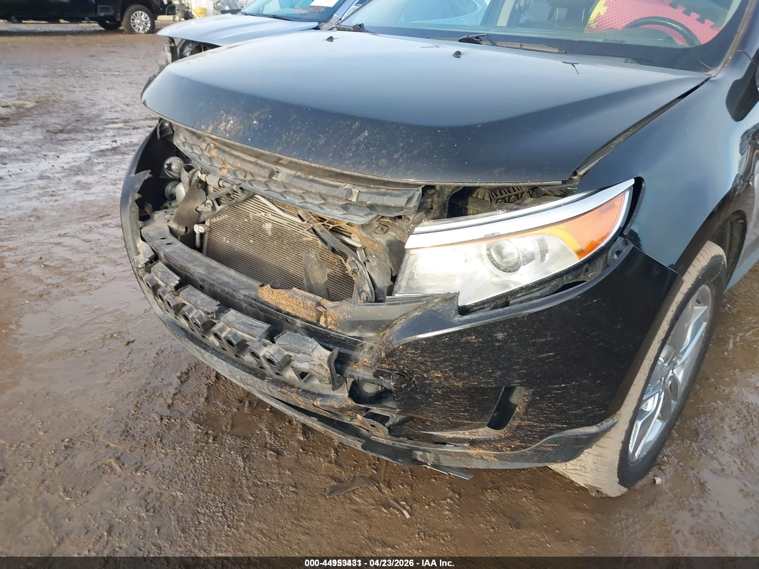 2013 Ford Edge Limited Черный vin: 2FMDK4KC7DBA26296