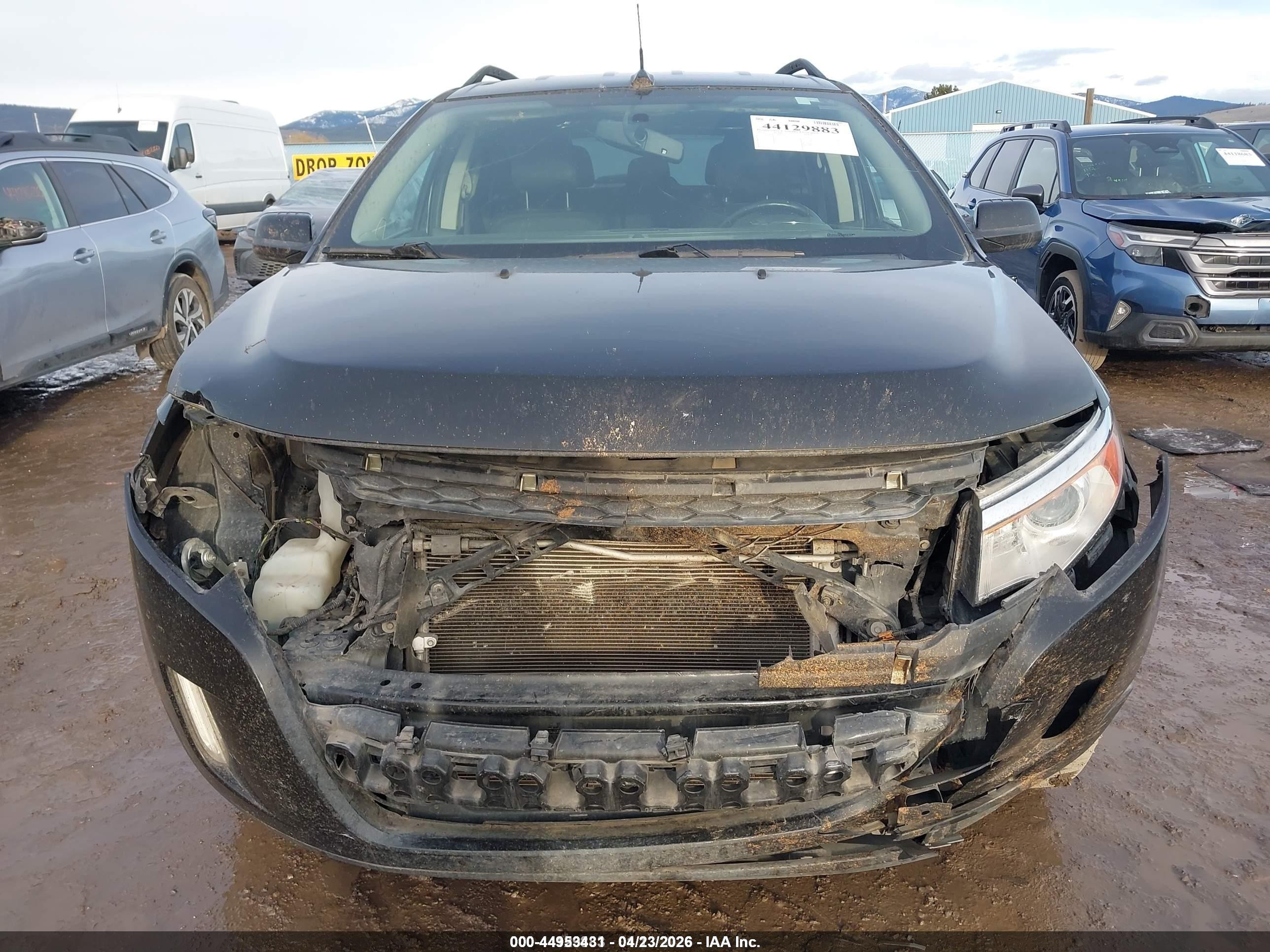 2013 Ford Edge Limited Черный vin: 2FMDK4KC7DBA26296