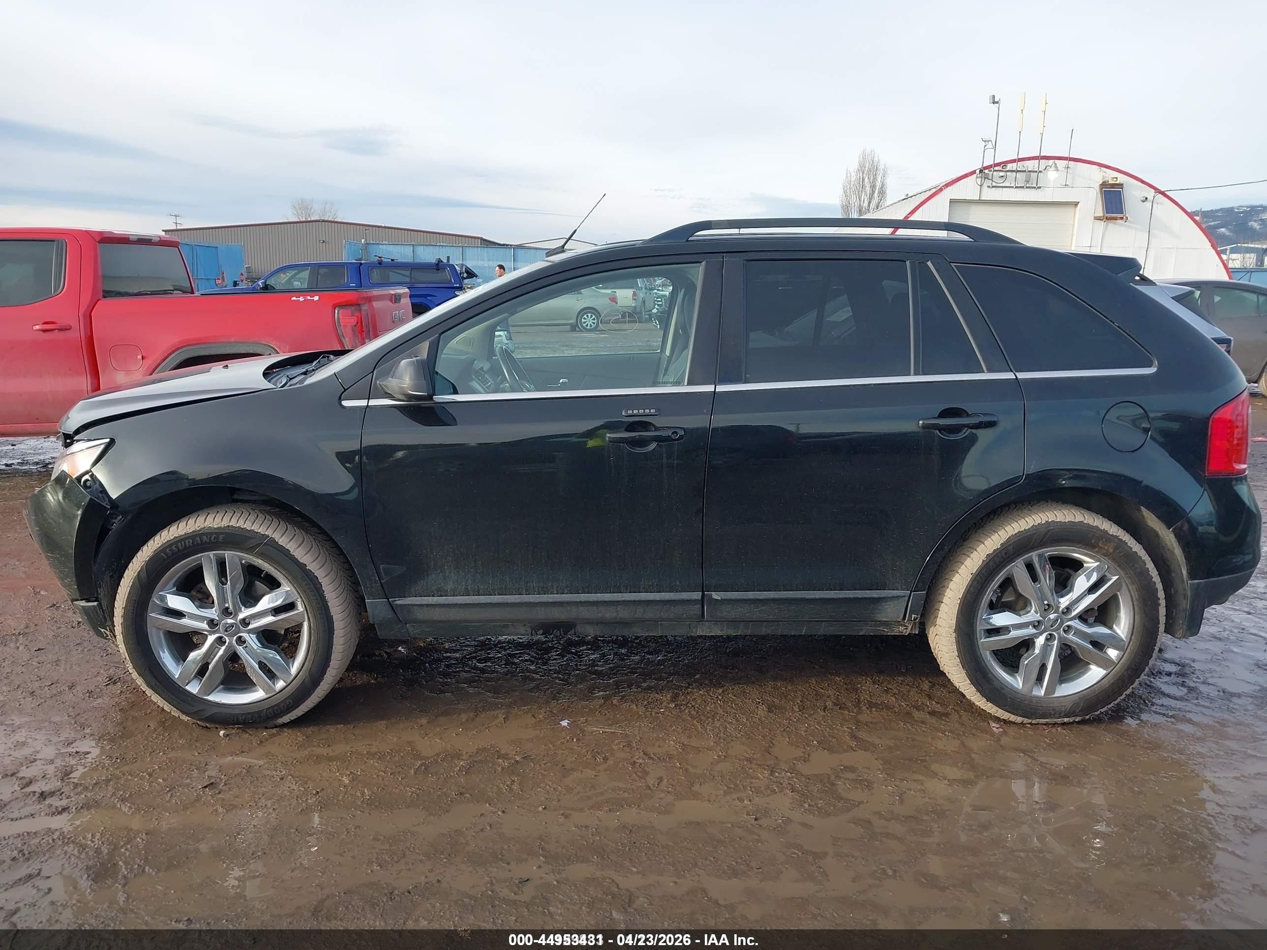 2013 Ford Edge Limited Черный vin: 2FMDK4KC7DBA26296