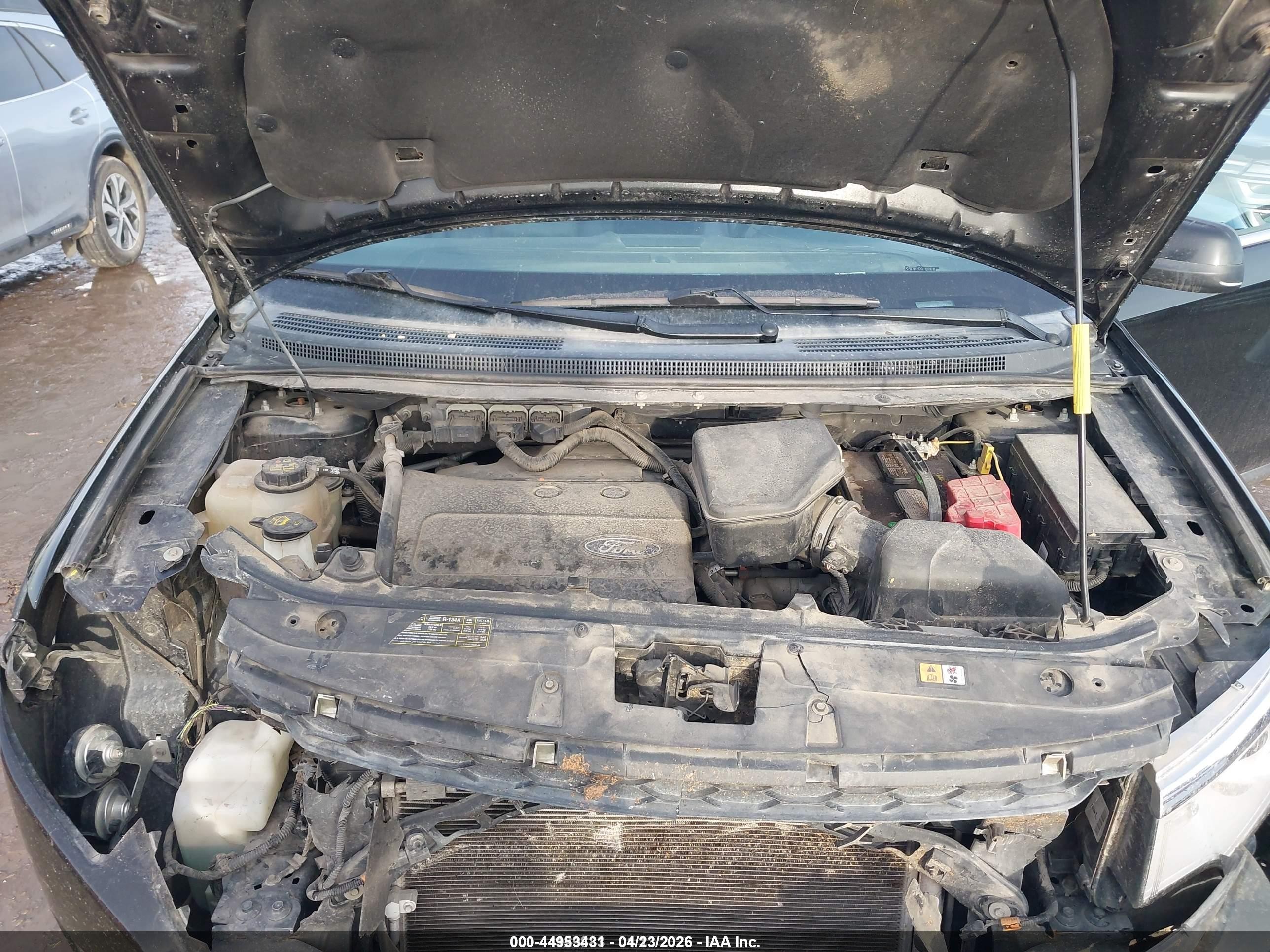 2013 Ford Edge Limited Черный vin: 2FMDK4KC7DBA26296