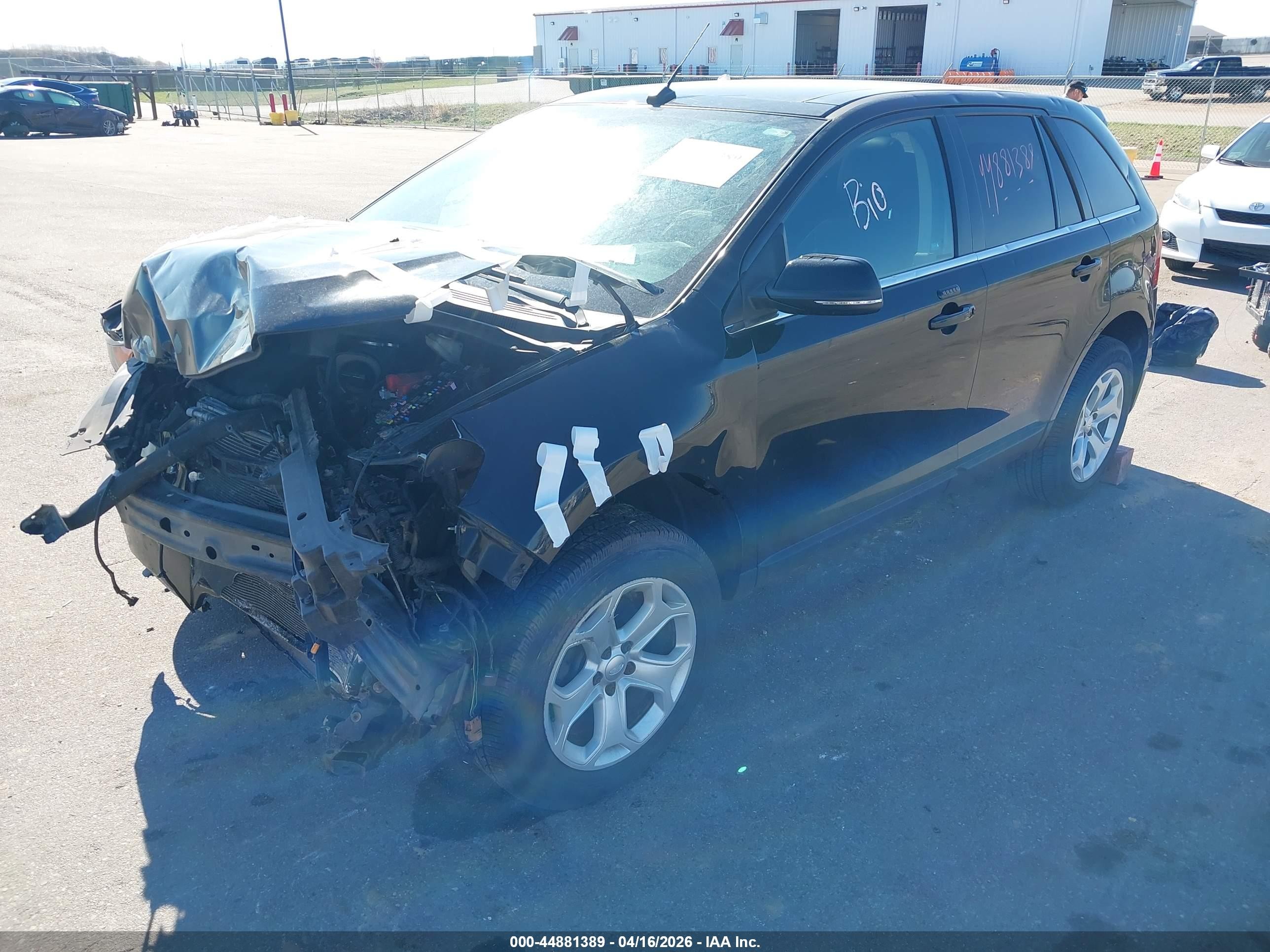 2013 Ford Edge Limited Черный vin: 2FMDK4KC7DBA65891