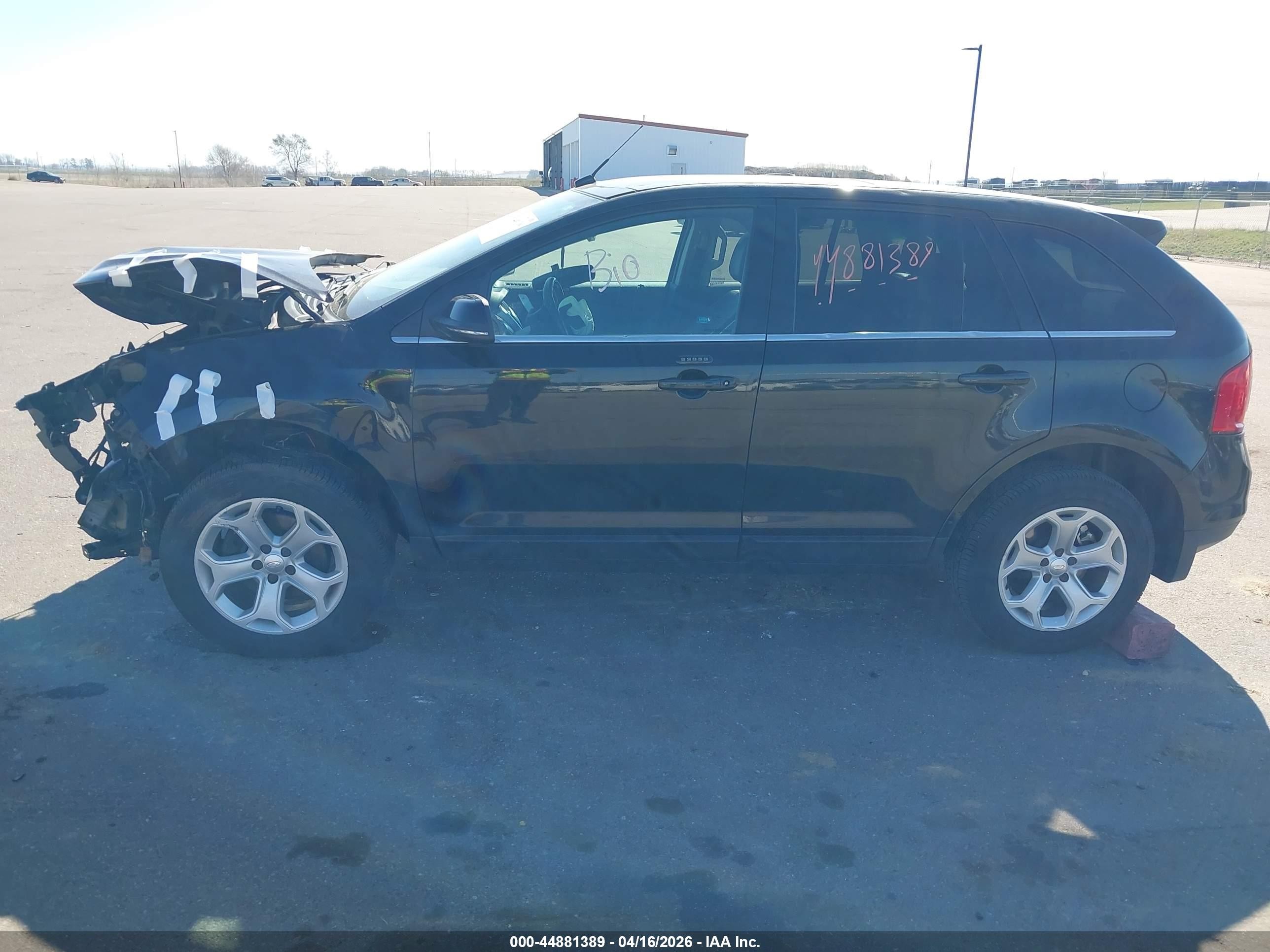 2013 Ford Edge Limited Черный vin: 2FMDK4KC7DBA65891