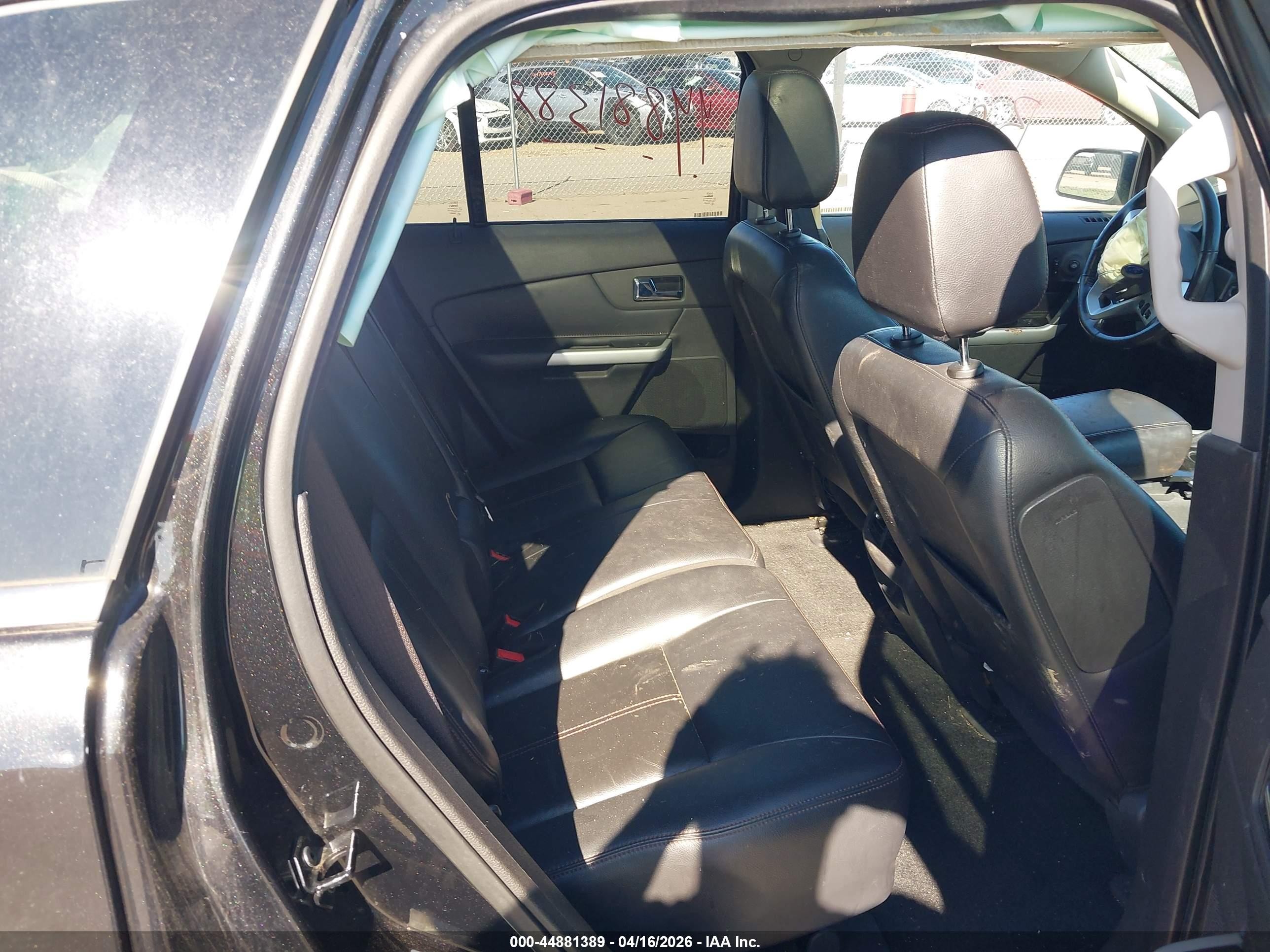 2013 Ford Edge Limited Черный vin: 2FMDK4KC7DBA65891