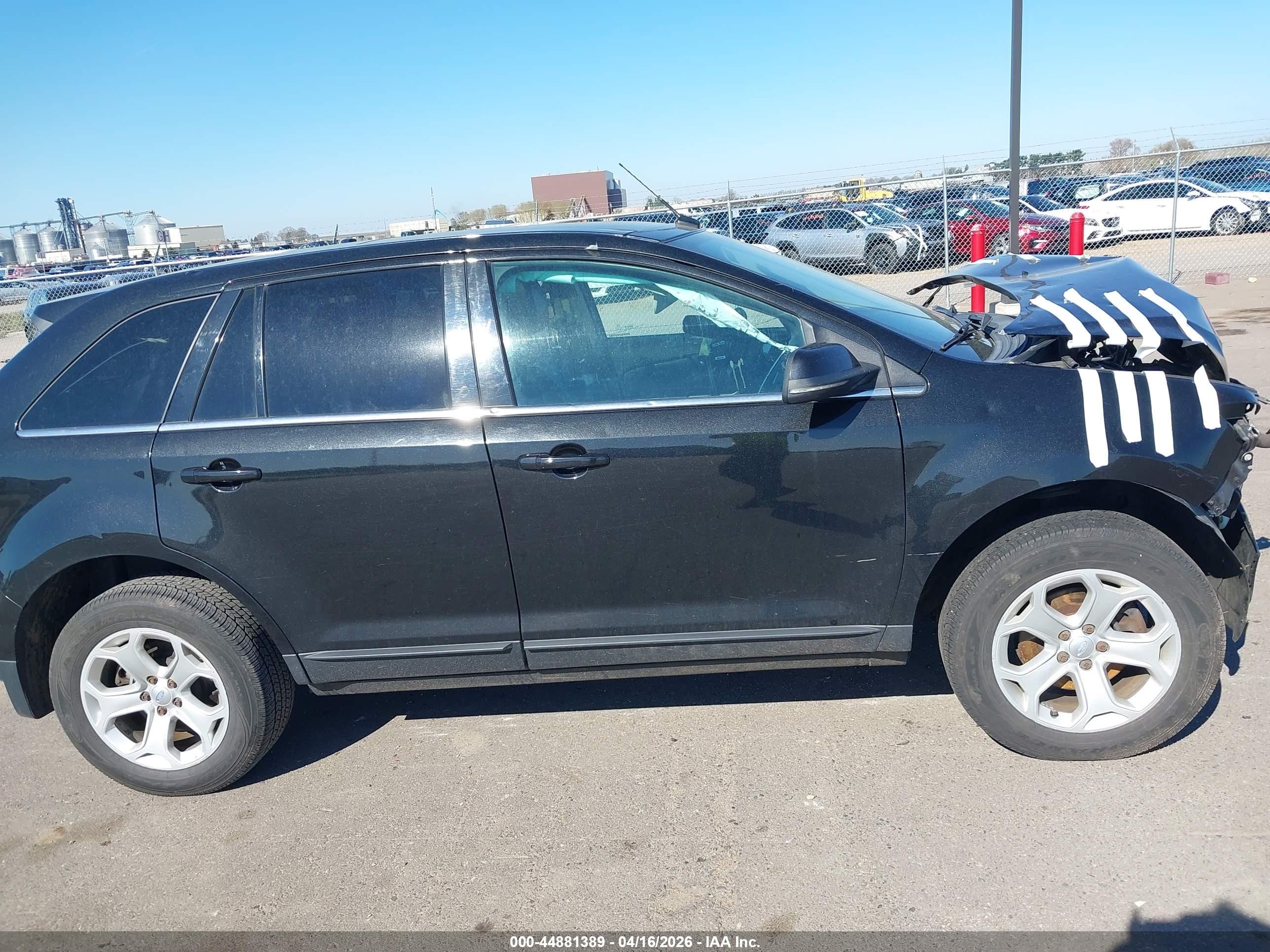 2013 Ford Edge Limited Черный vin: 2FMDK4KC7DBA65891