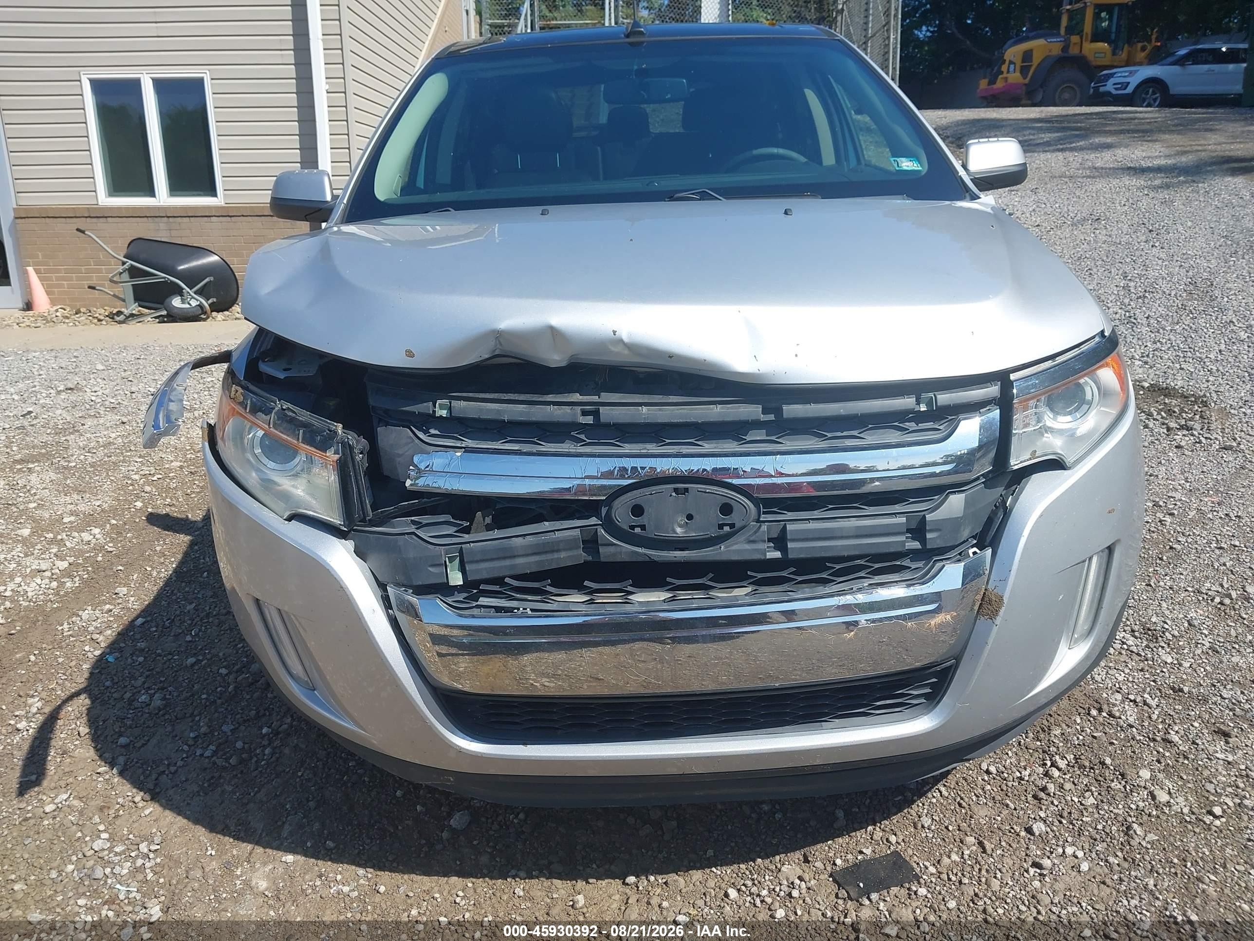2013 Ford Edge Limited Серебряный vin: 2FMDK4KC7DBA97269