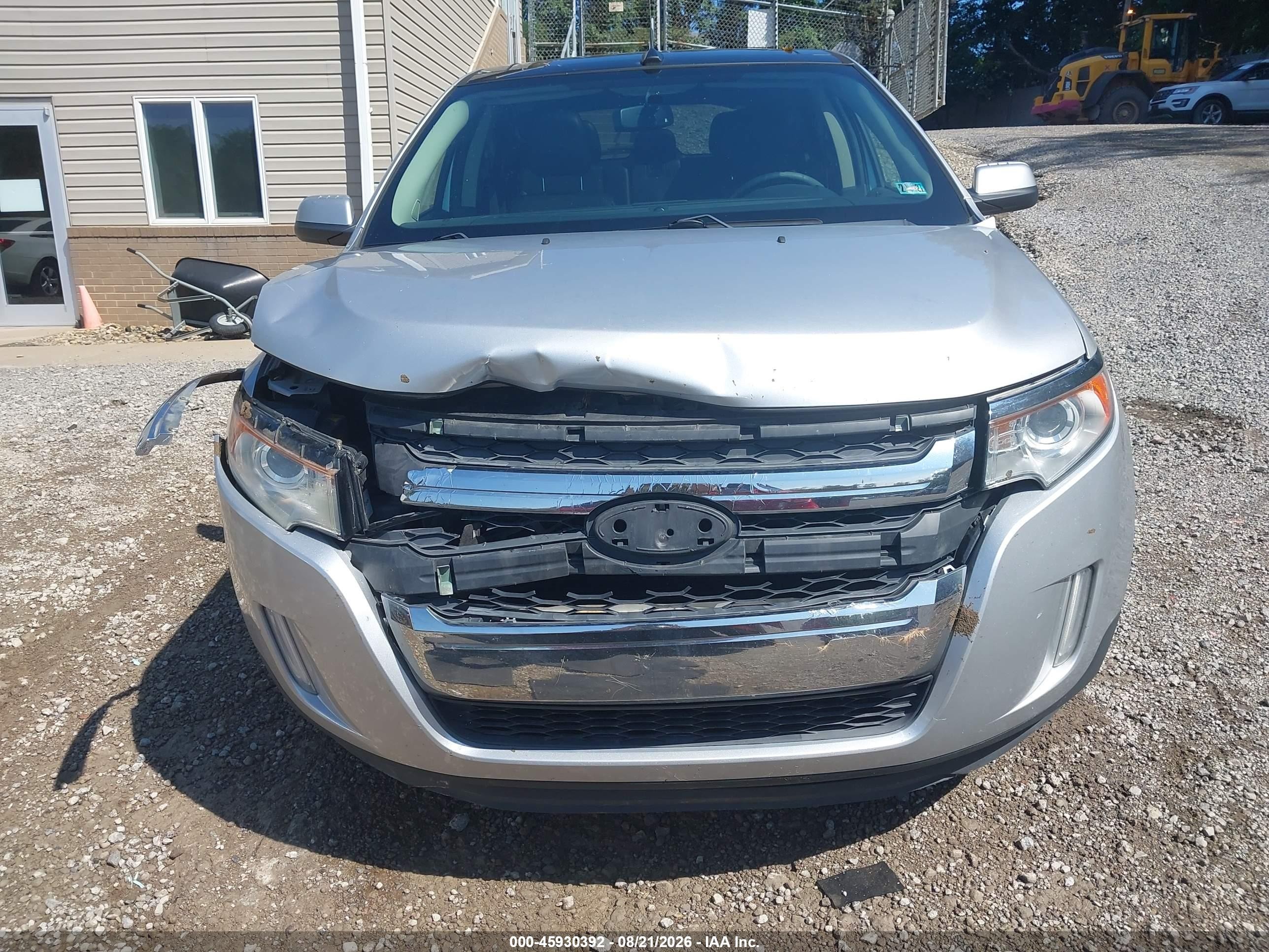 2013 Ford Edge Limited Серебряный vin: 2FMDK4KC7DBA97269