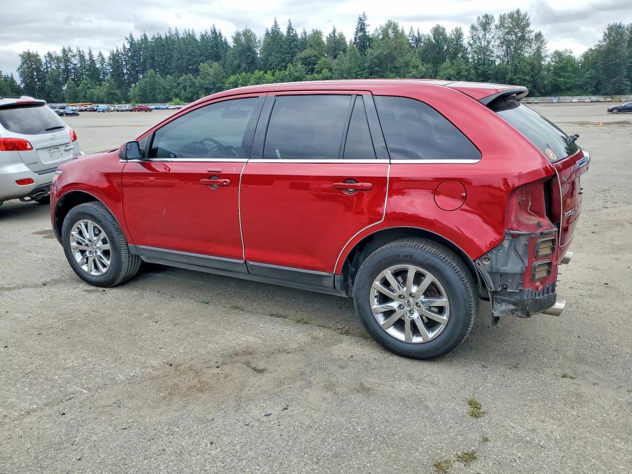 2013 Ford Edge Limited Red vin: 2FMDK4KC7DBB71693