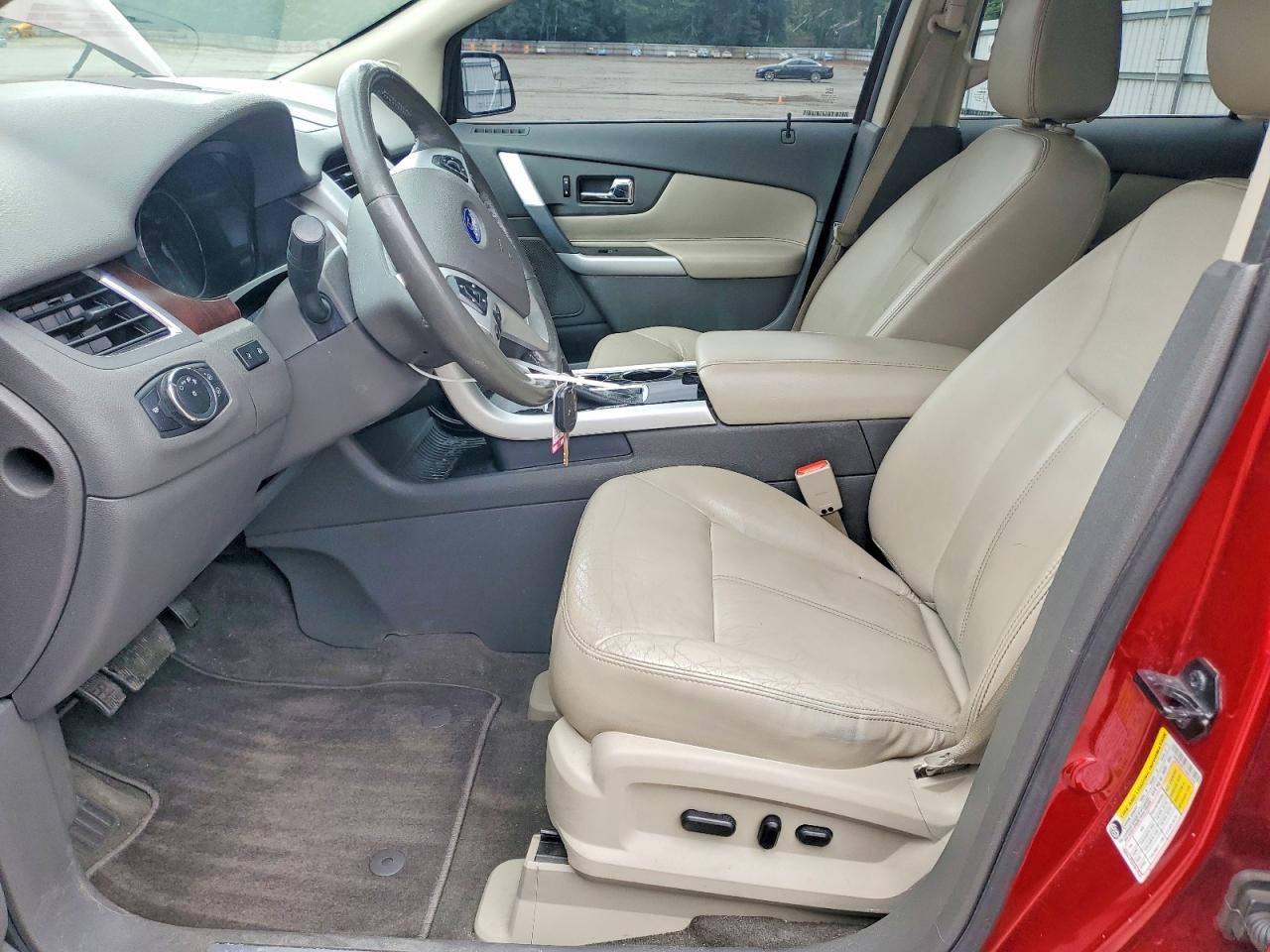 2013 Ford Edge Limited Red vin: 2FMDK4KC7DBB71693