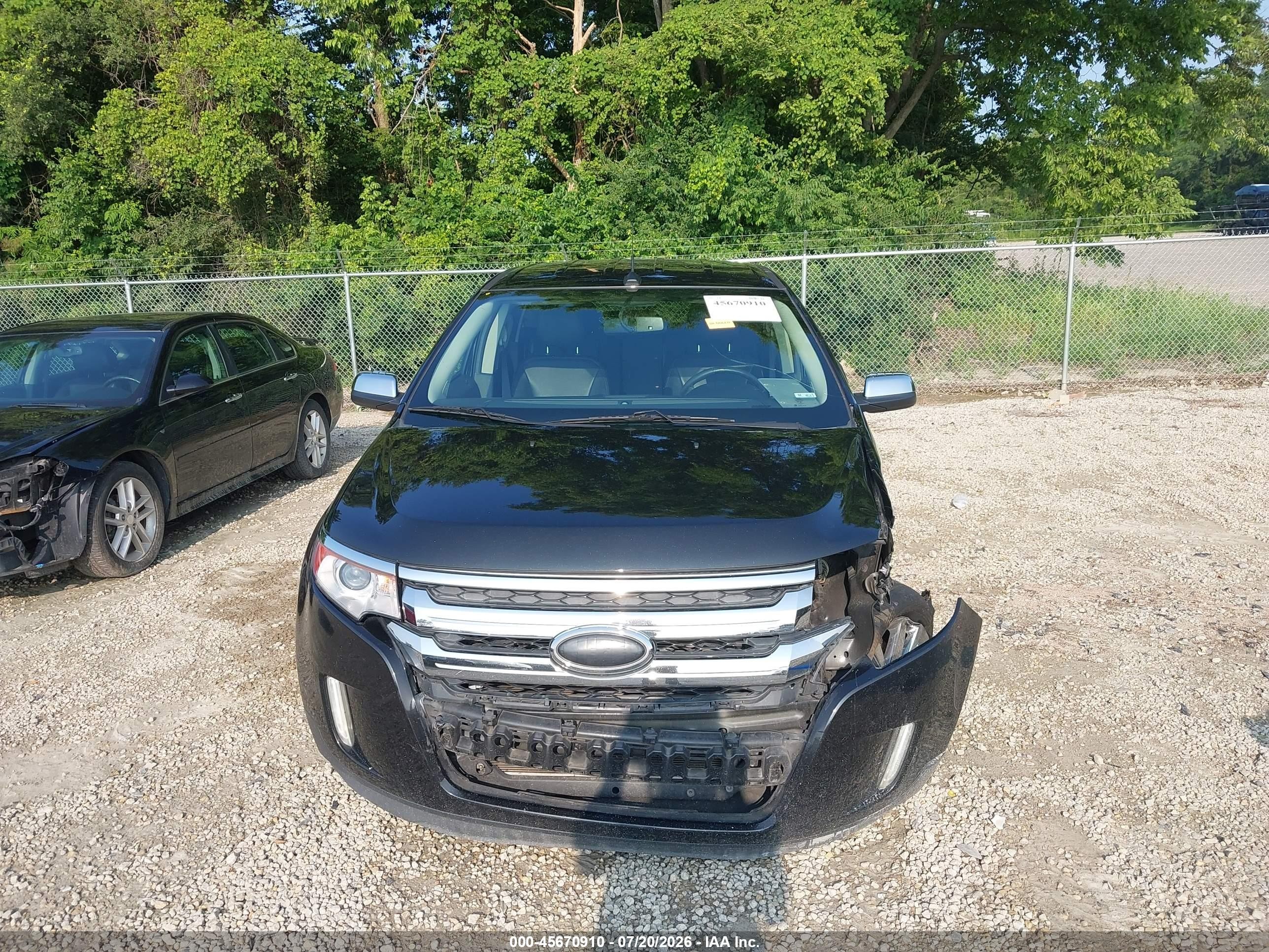 2013 Ford Edge Limited Black vin: 2FMDK4KC7DBB95508