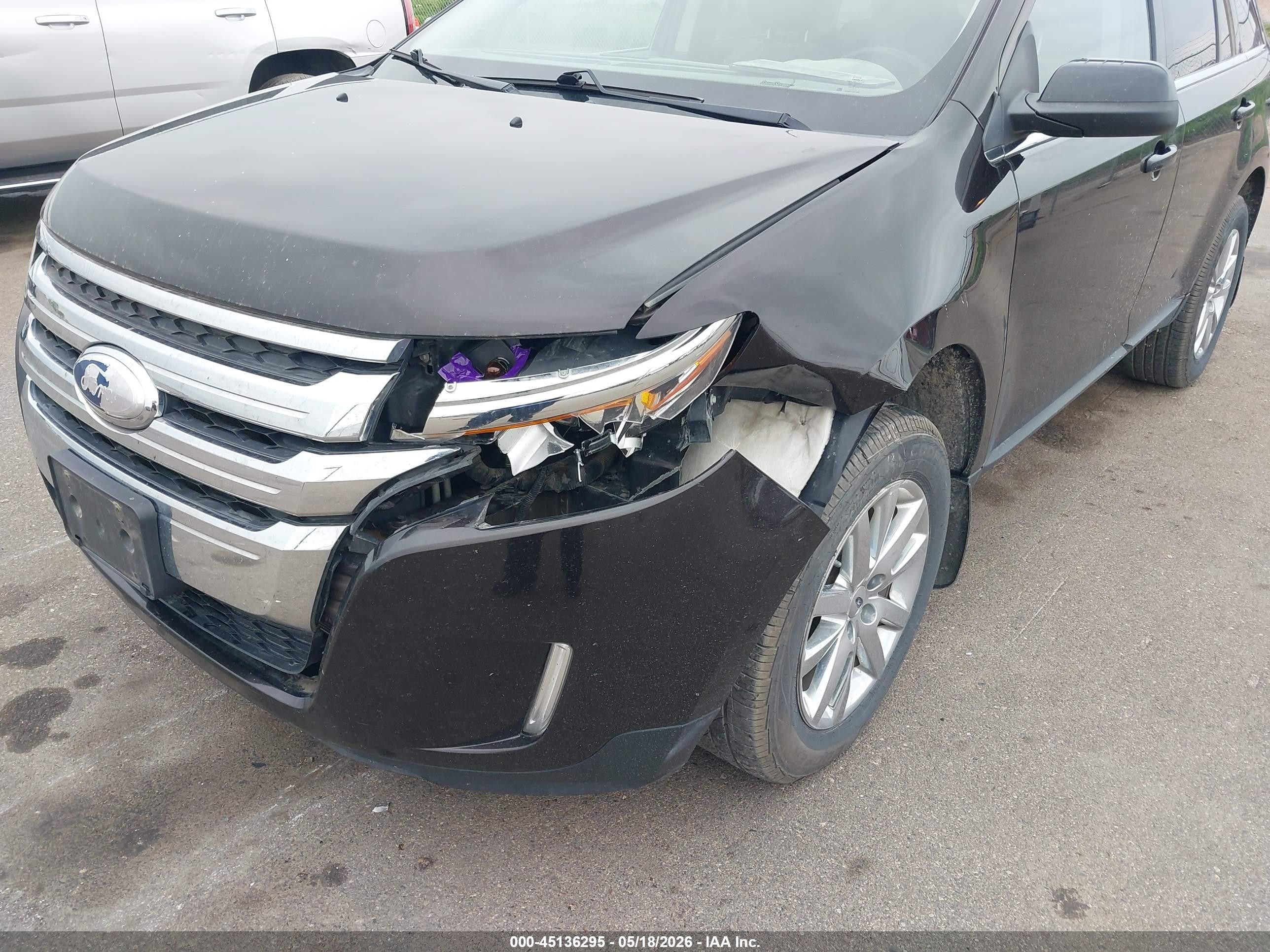 2013 Ford Edge Limited Black vin: 2FMDK4KC7DBC07480