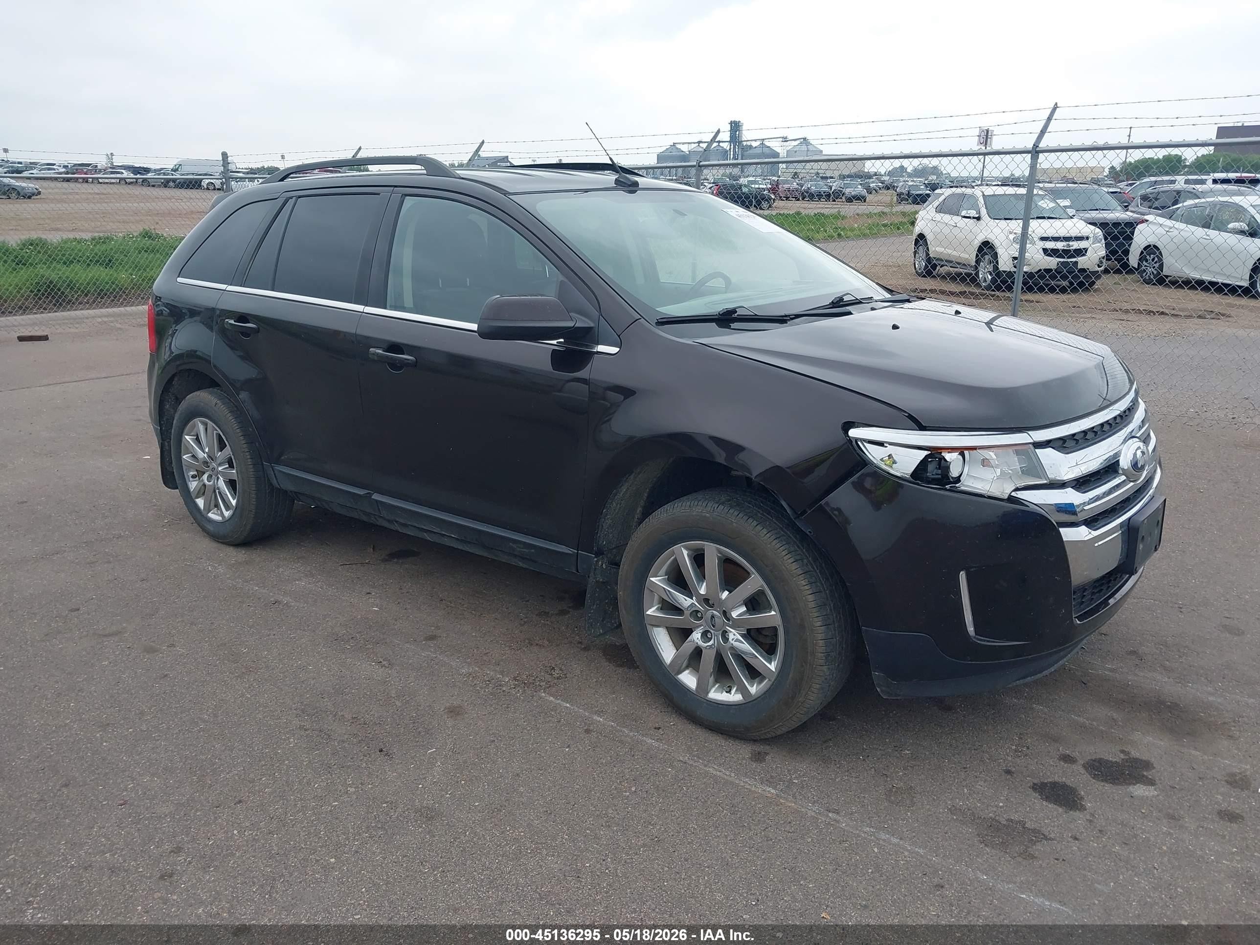 2013 Ford Edge Limited Black vin: 2FMDK4KC7DBC07480