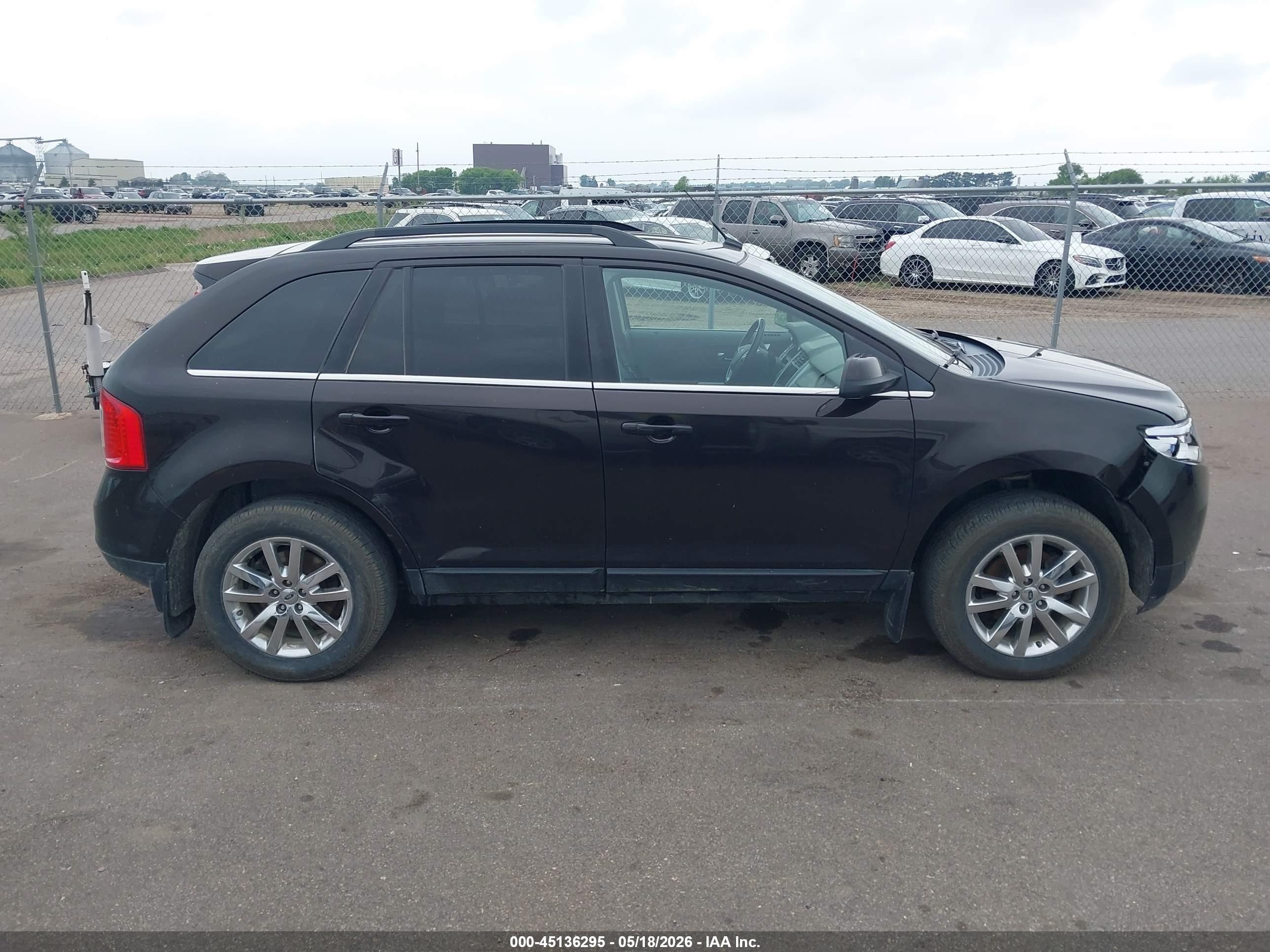 2013 Ford Edge Limited Black vin: 2FMDK4KC7DBC07480
