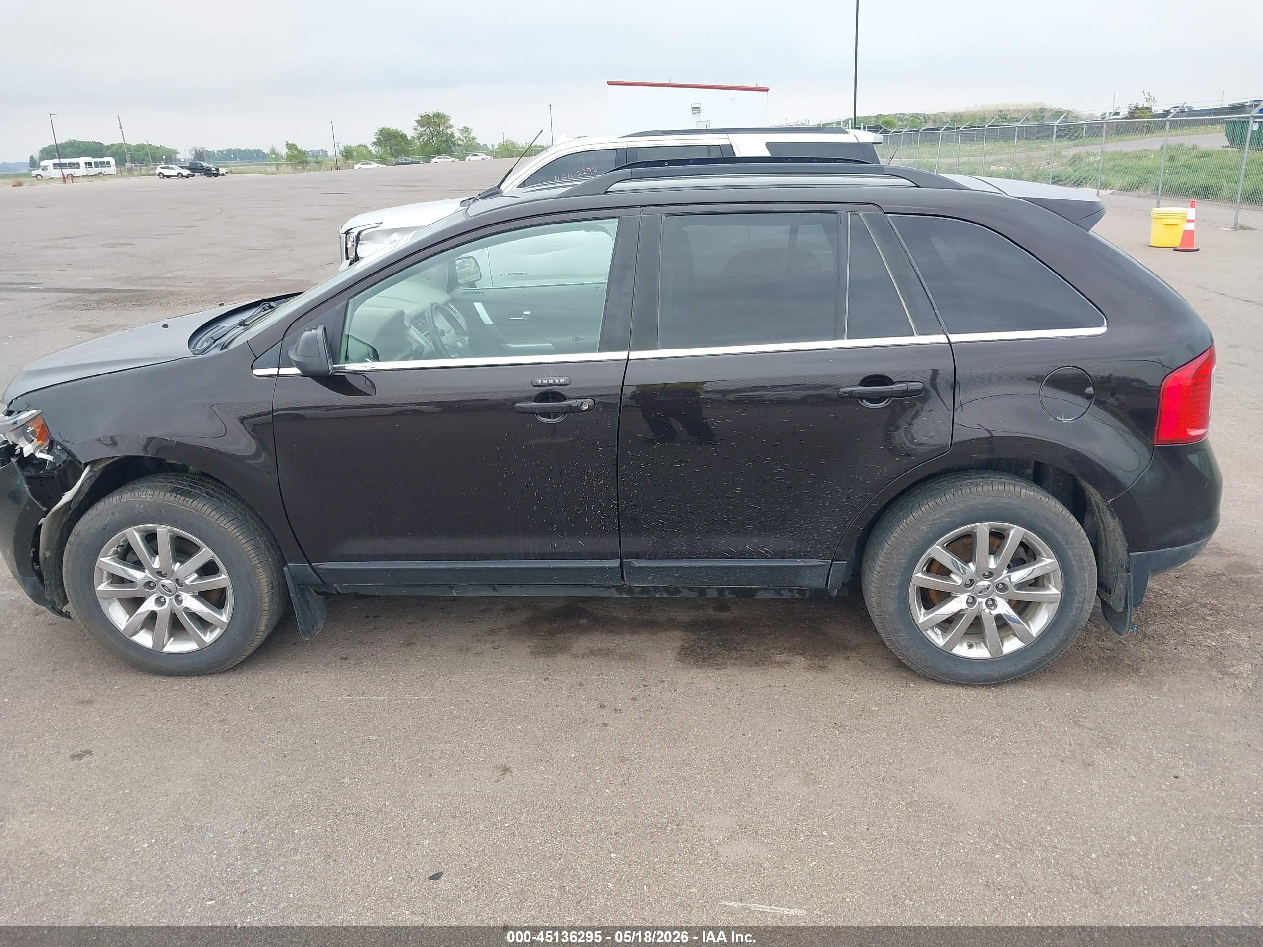 2013 Ford Edge Limited Black vin: 2FMDK4KC7DBC07480