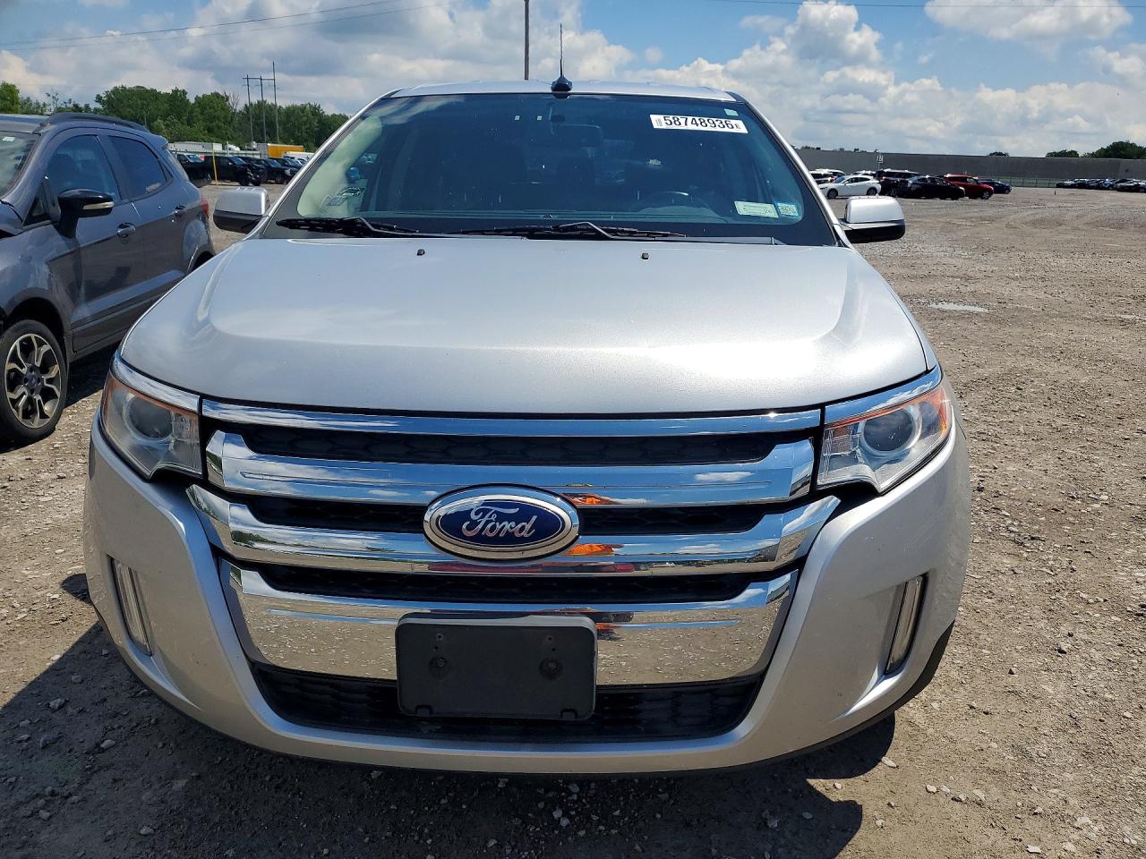 2013 Ford Edge Limited Silver vin: 2FMDK4KC7DBC22531