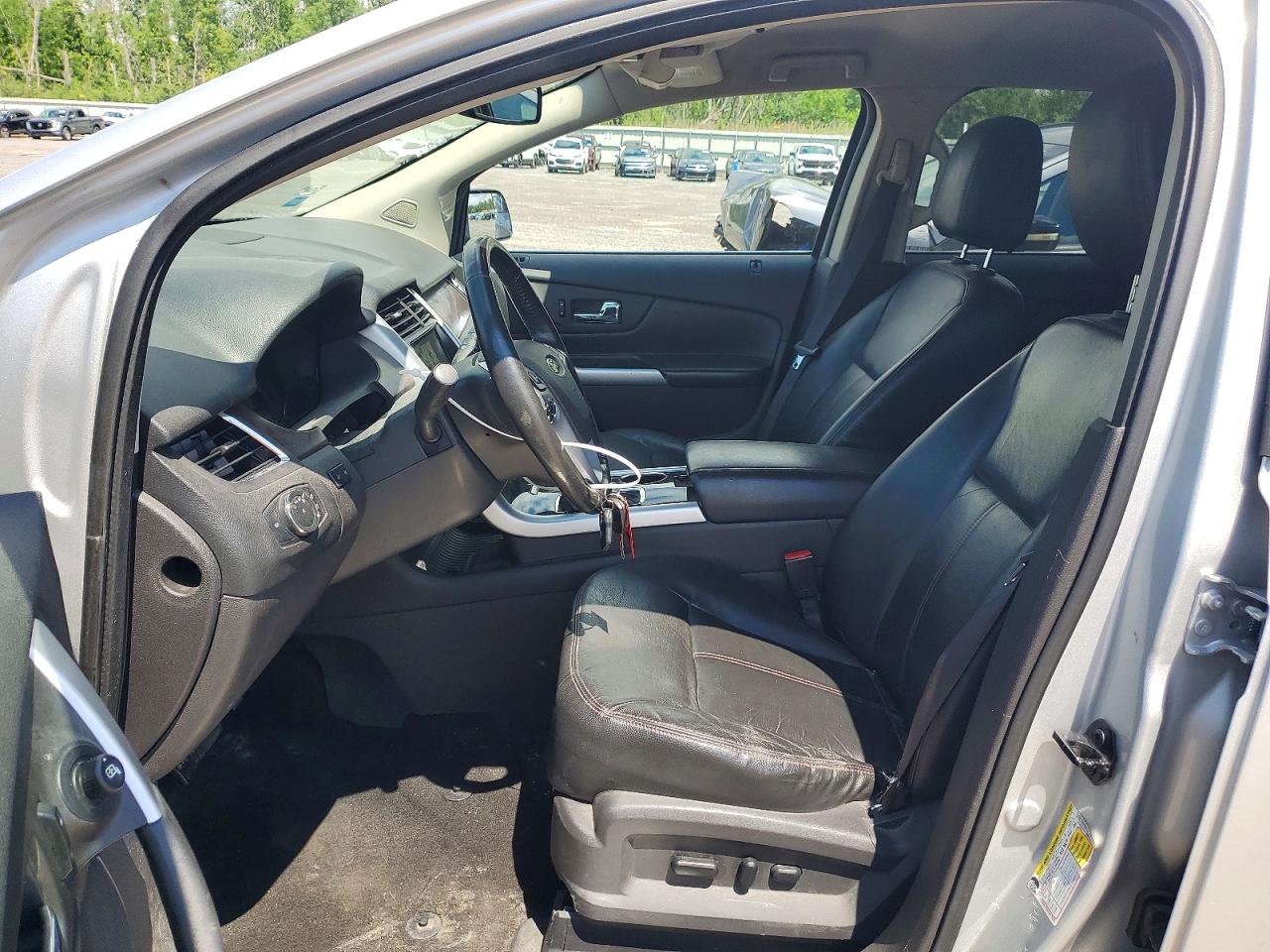 2013 Ford Edge Limited Silver vin: 2FMDK4KC7DBC22531