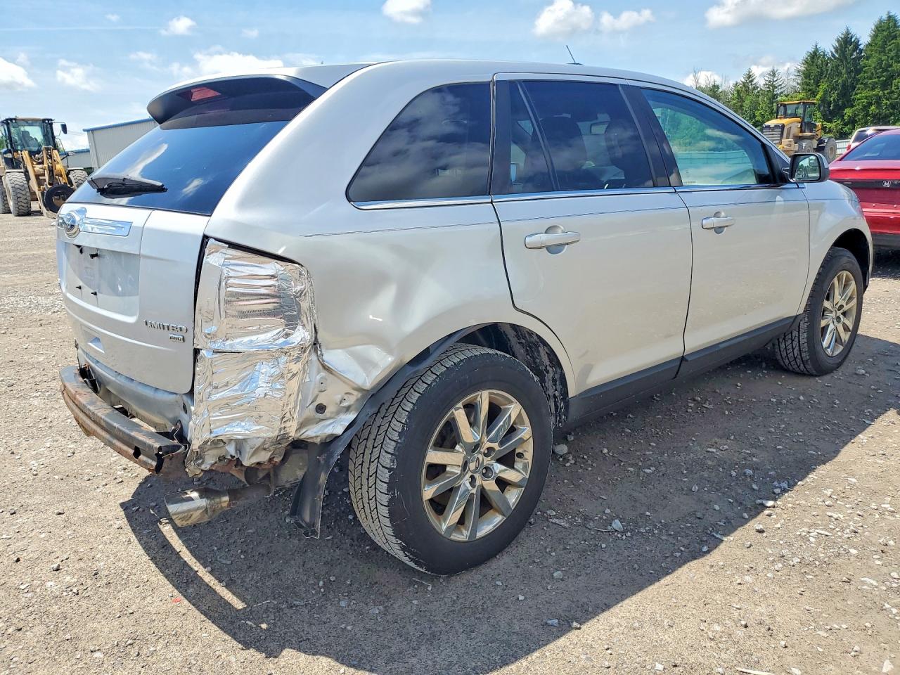2013 Ford Edge Limited Silver vin: 2FMDK4KC7DBC22531