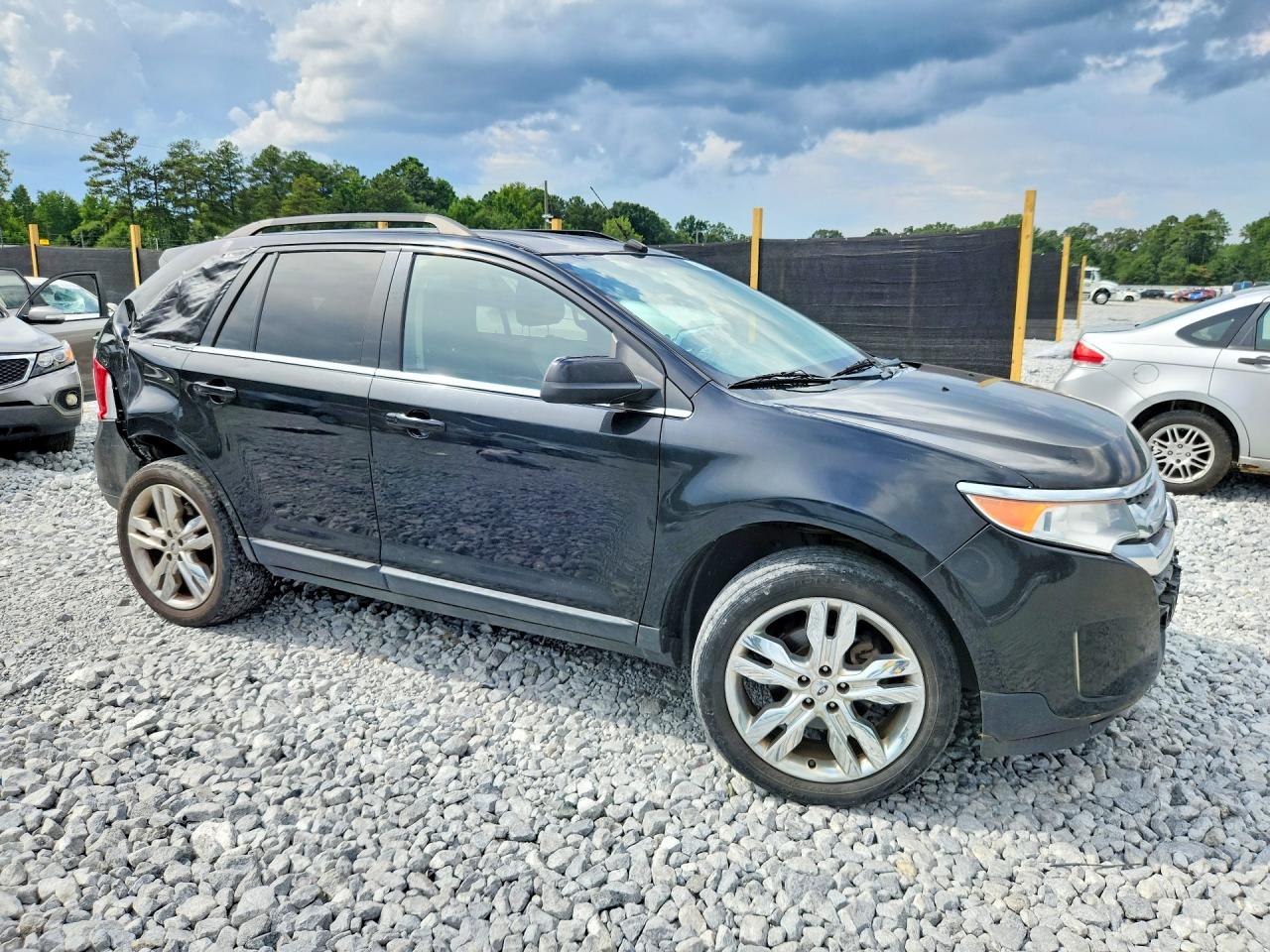 2013 Ford Edge Limited Черный vin: 2FMDK4KC7DBC41869