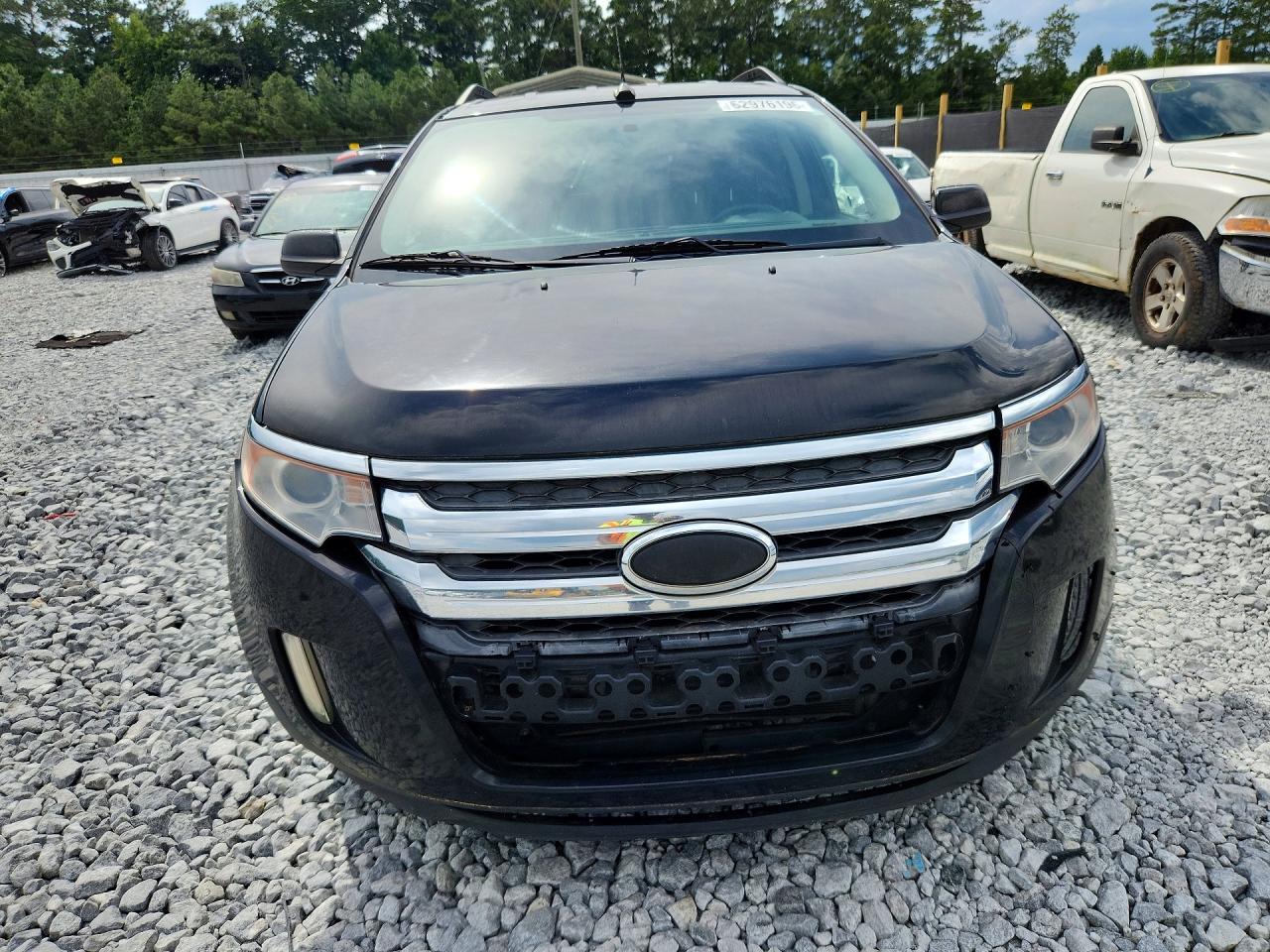 2013 Ford Edge Limited Черный vin: 2FMDK4KC7DBC41869