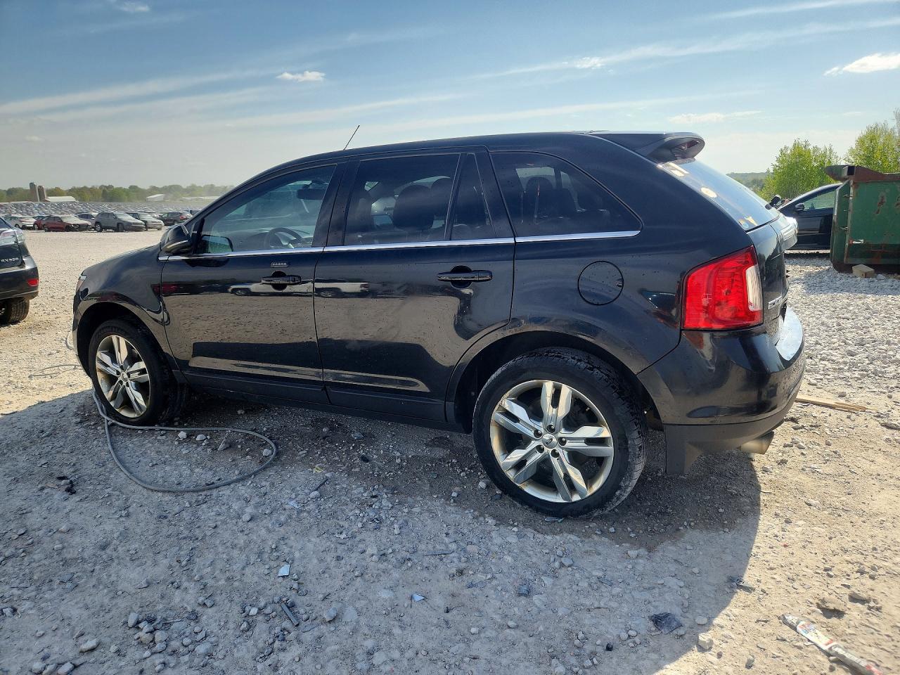2013 Ford Edge Limited Black vin: 2FMDK4KC7DBC73866