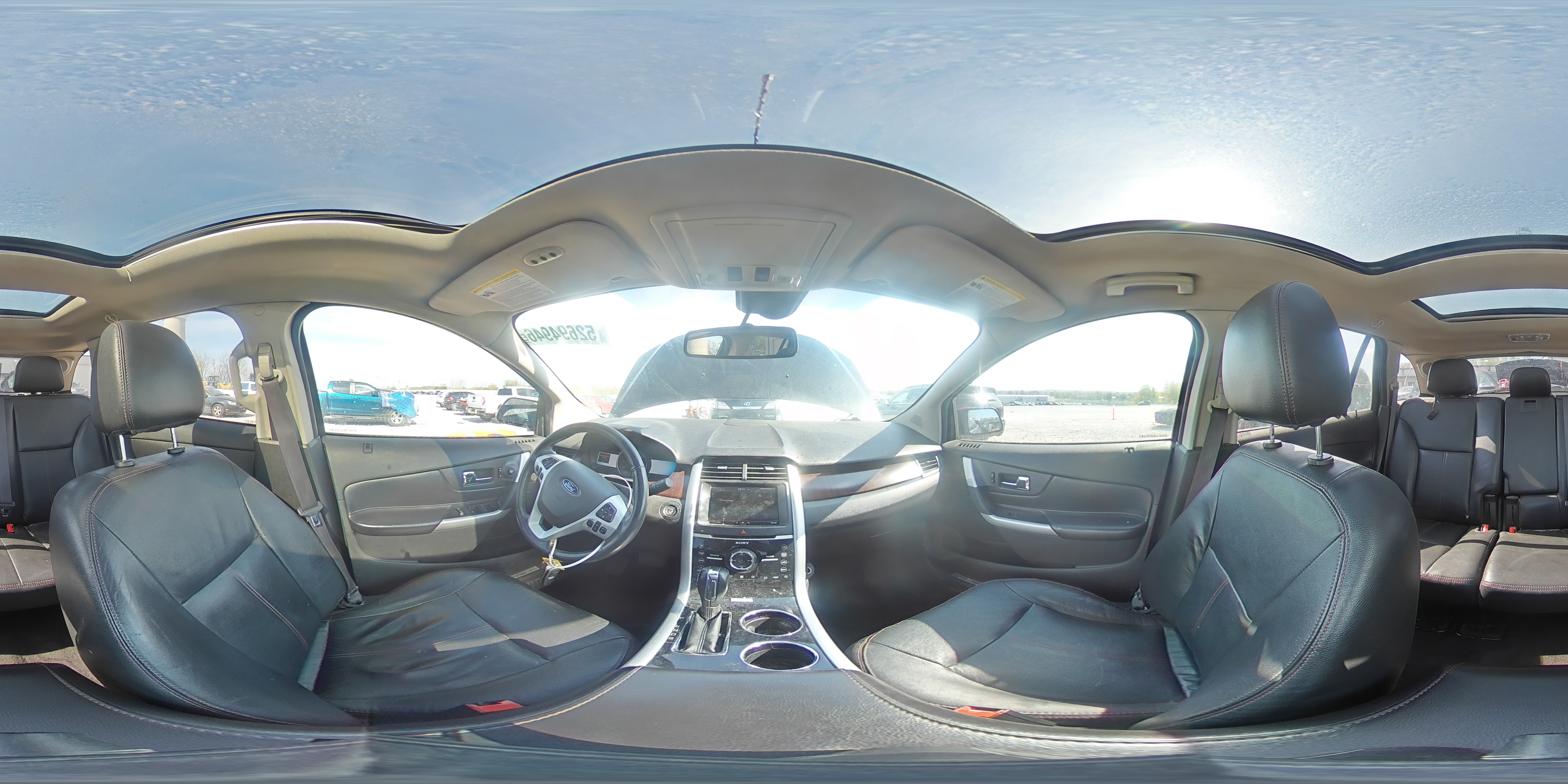 2013 Ford Edge Limited Black vin: 2FMDK4KC7DBC73866