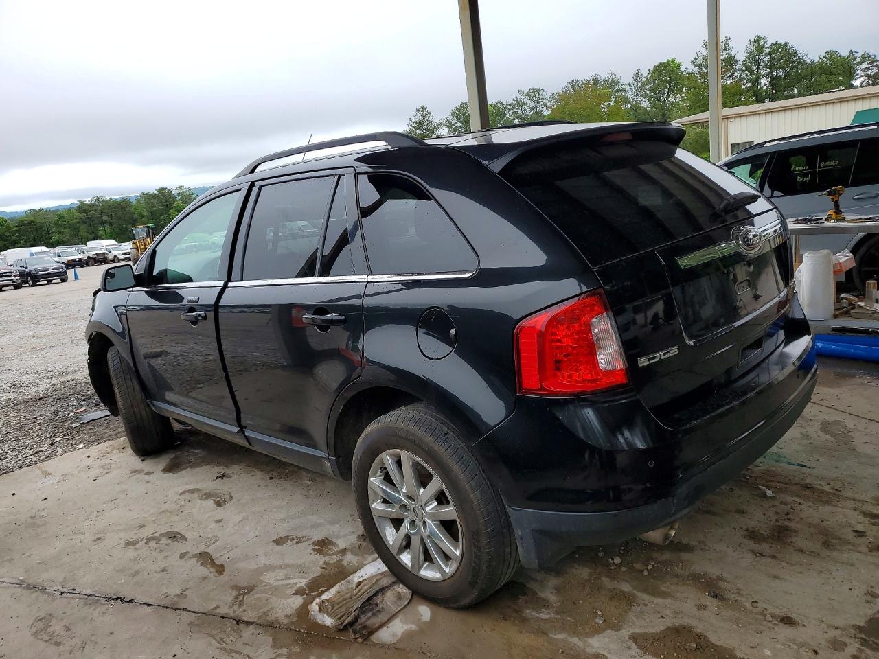 2014 Ford Edge Limited Black vin: 2FMDK4KC7EBA75774