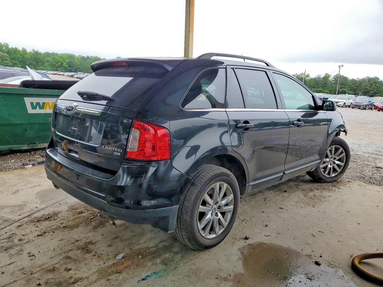 2014 Ford Edge Limited Black vin: 2FMDK4KC7EBA75774