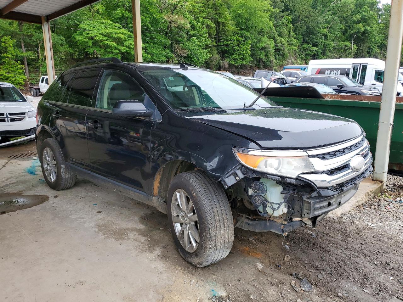 2014 Ford Edge Limited Black vin: 2FMDK4KC7EBA75774