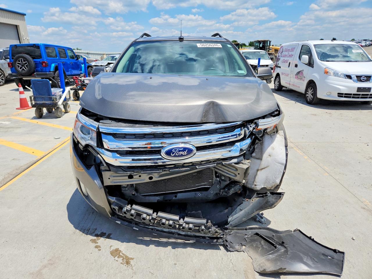 2014 Ford Edge Limited Gray vin: 2FMDK4KC7EBA78898