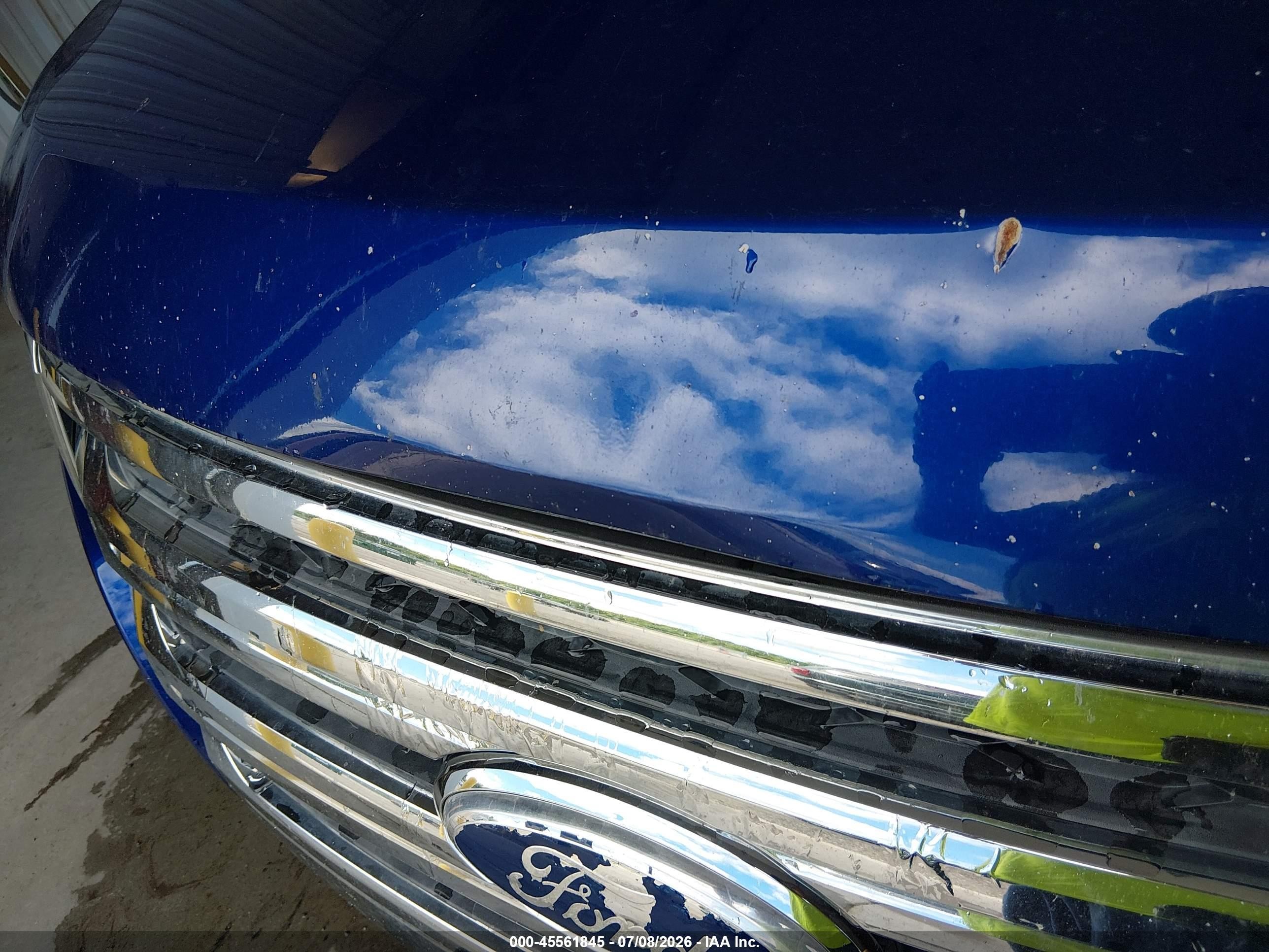 2014 Ford Edge Limited Blue vin: 2FMDK4KC7EBB33768