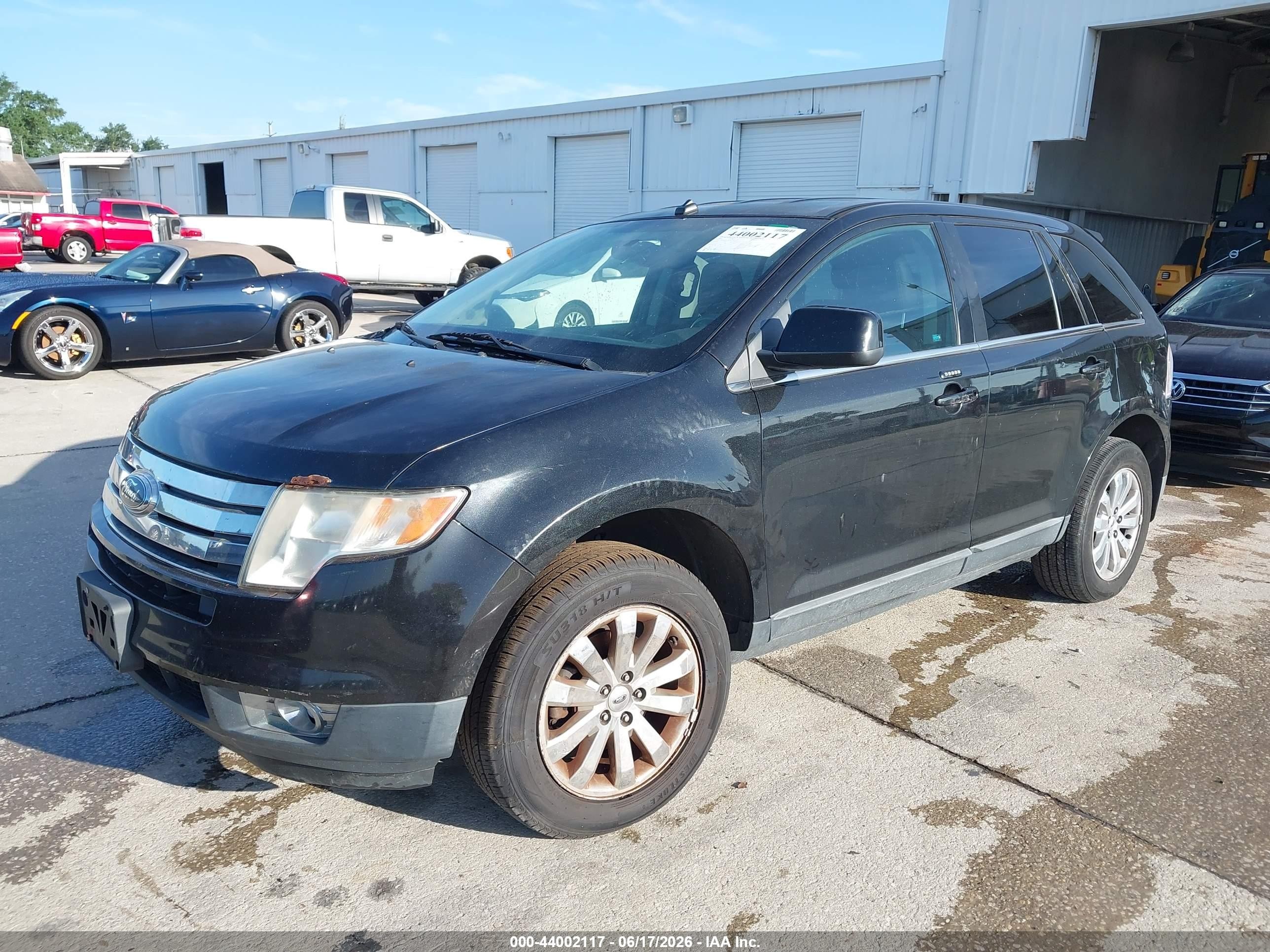 2010 Ford Edge Limited Black vin: 2FMDK4KC8ABA55138