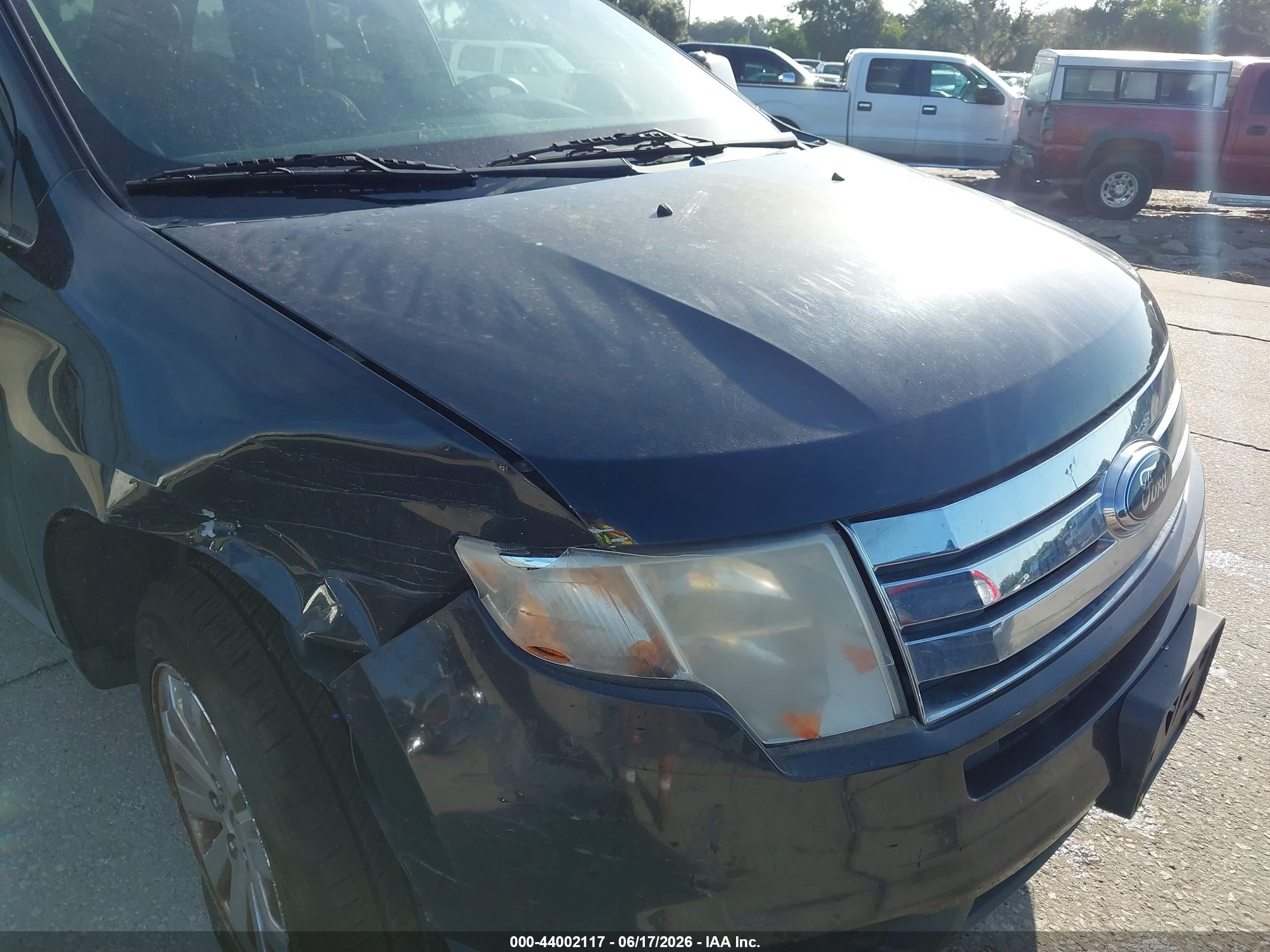 2010 Ford Edge Limited Black vin: 2FMDK4KC8ABA55138